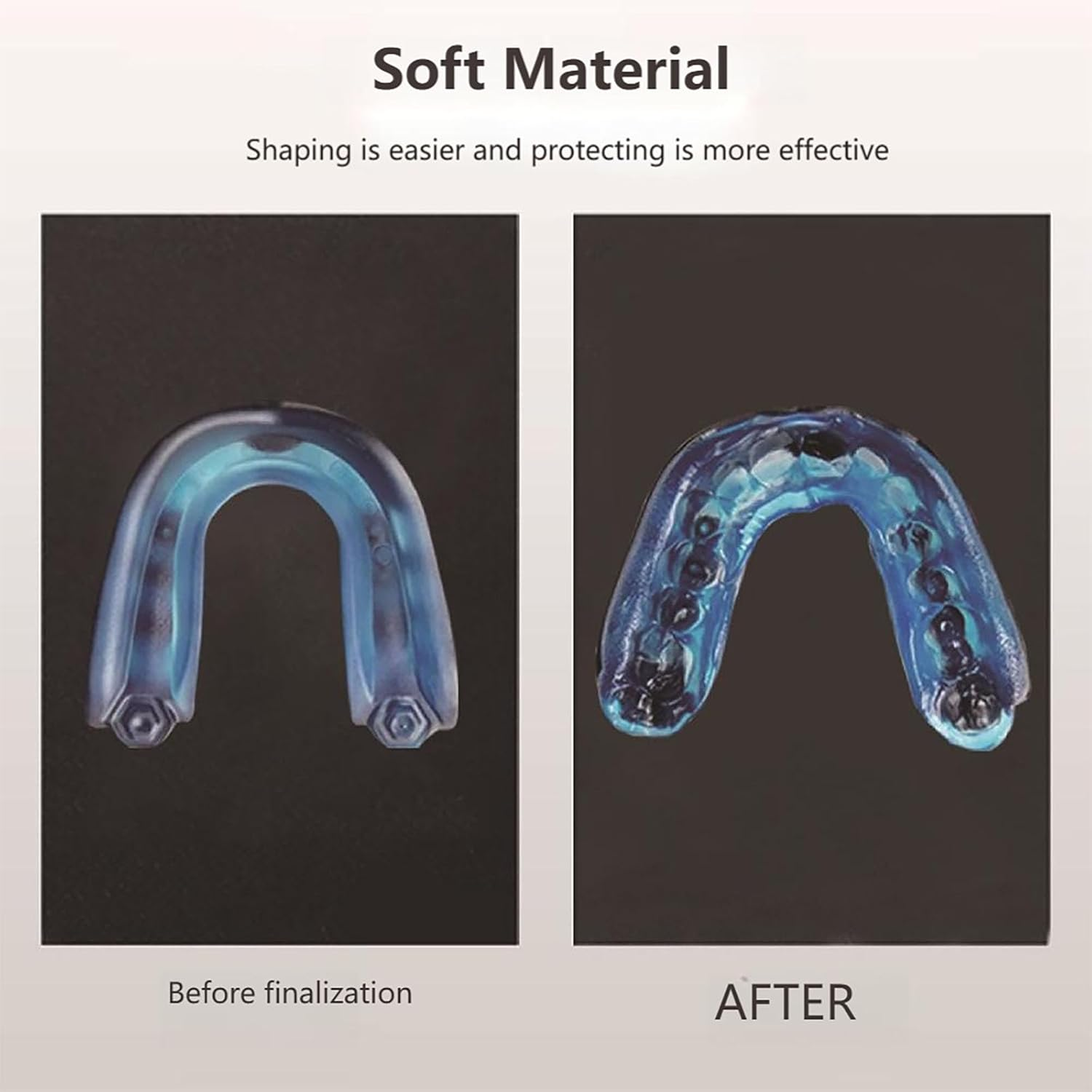 YAKESD Mouth Guard Sports - Sports Mouthguard - Customizable Fit, Ideal for Hockey, Lacrosse, Baseball, Wrestling - Adult & Youth Mouthguard with Strap Included image number 2