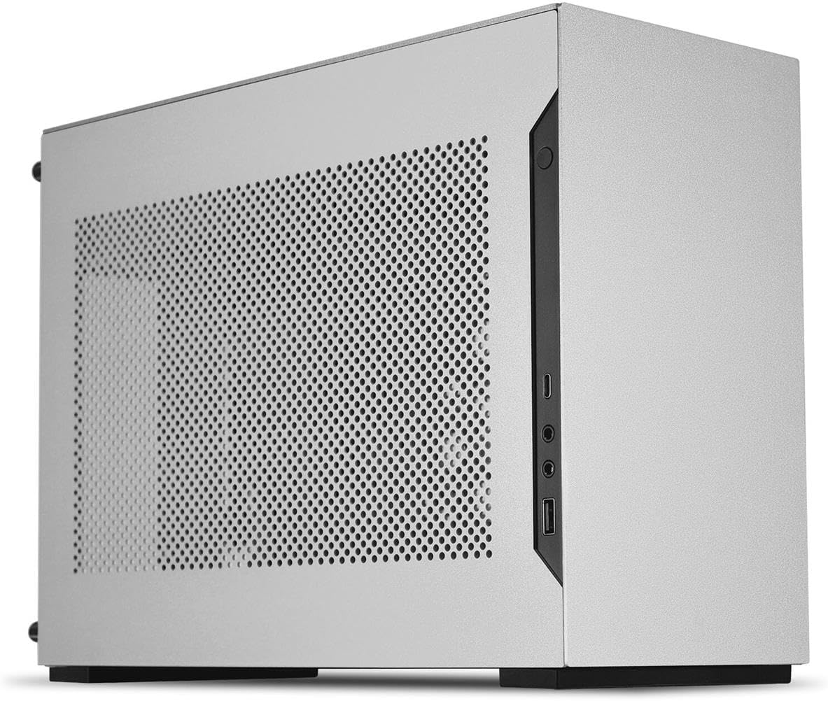 Lian Li A4-H2O Pcle 4.0 11 Litre Small Form Factor Mini ITX Case, Silver image number 4