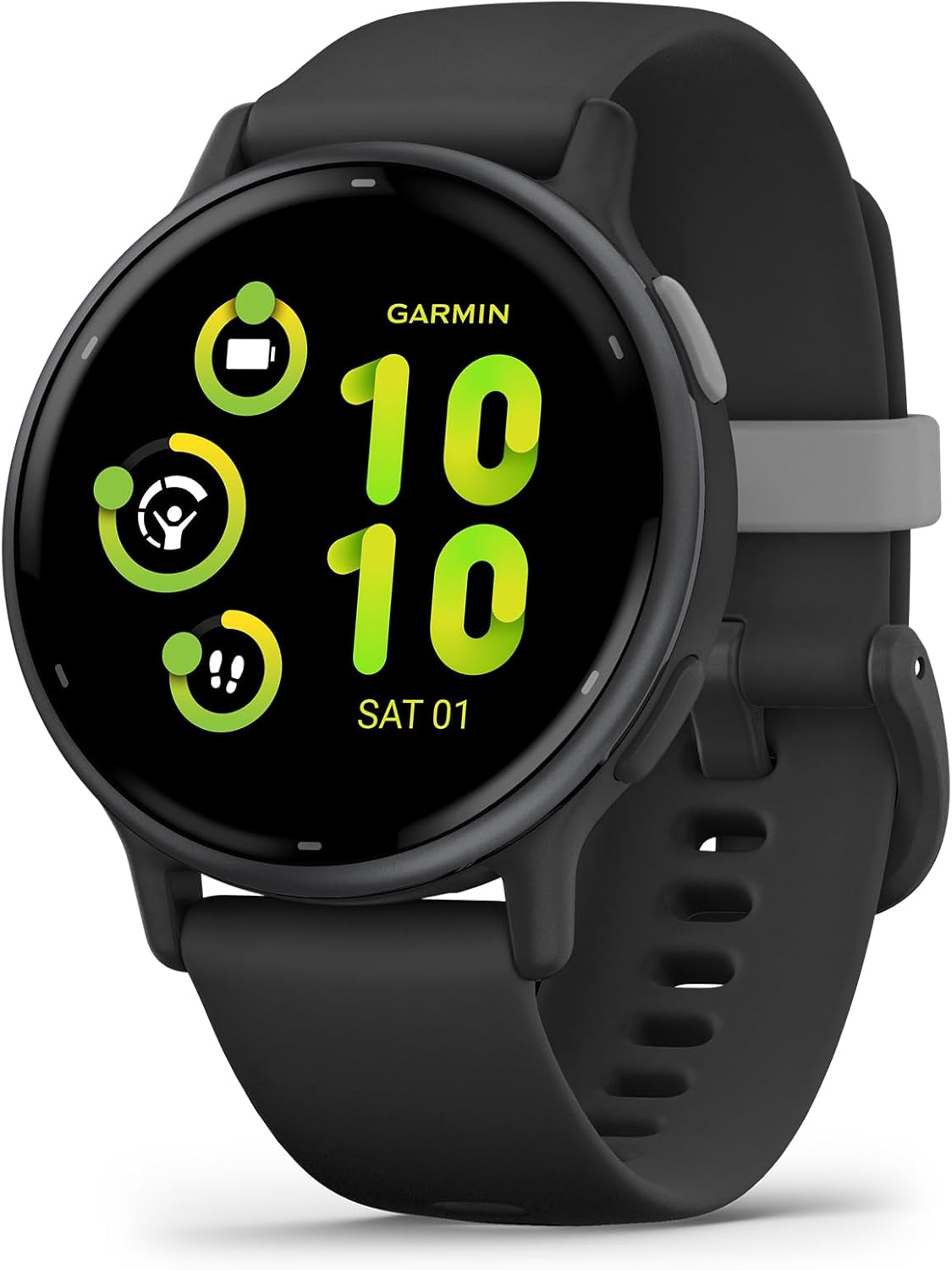 Garmin V&iacute;voactive&reg; 5, Health and Fitness GPS Smartwatch, AMOLED Display, up to 11 Days of Battery, Navy
