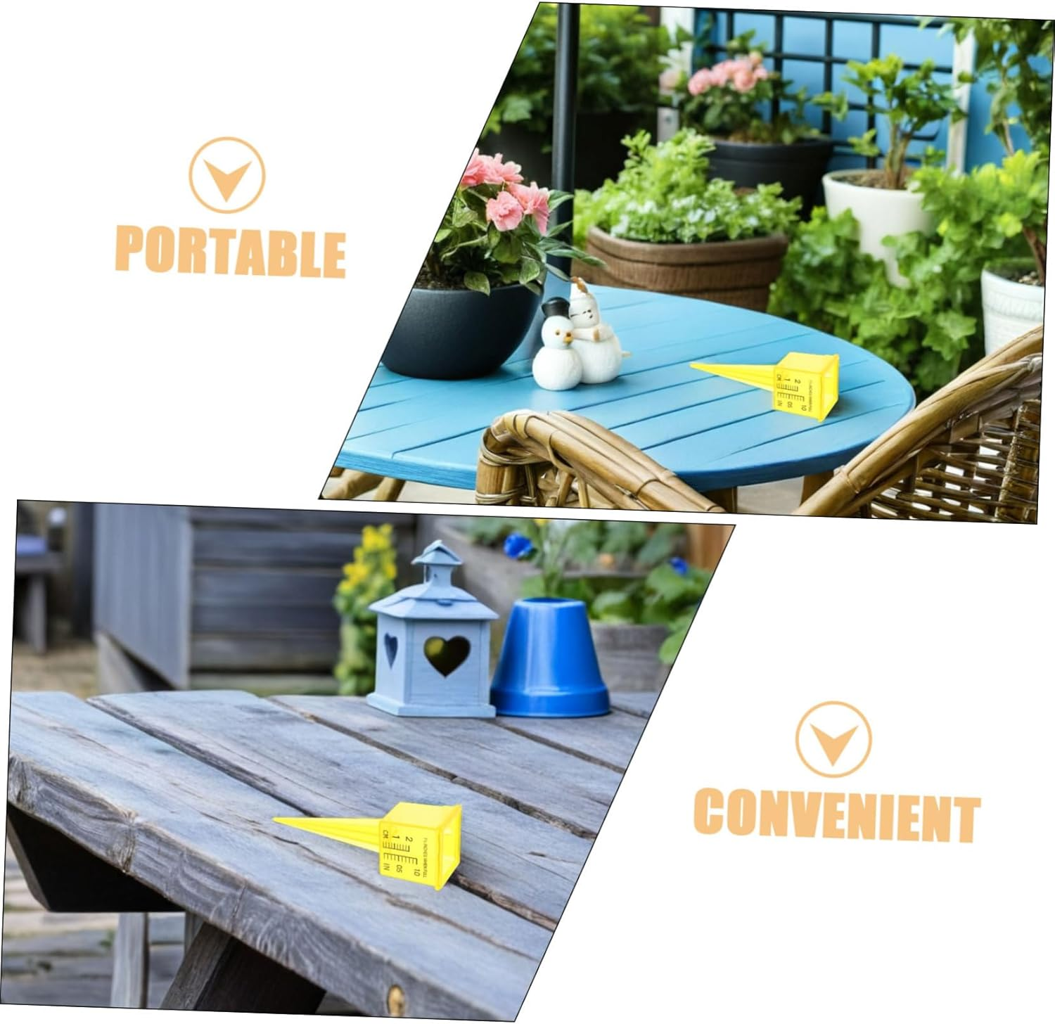 20Pcs Rain Gauge Sprinkler Water Gauge with Wide Mouth Easy-Read Outdoor Measuring Tool for Lawn Garden Patio Precise Irrigation Monitoring for Efficient Water Usage image number 4