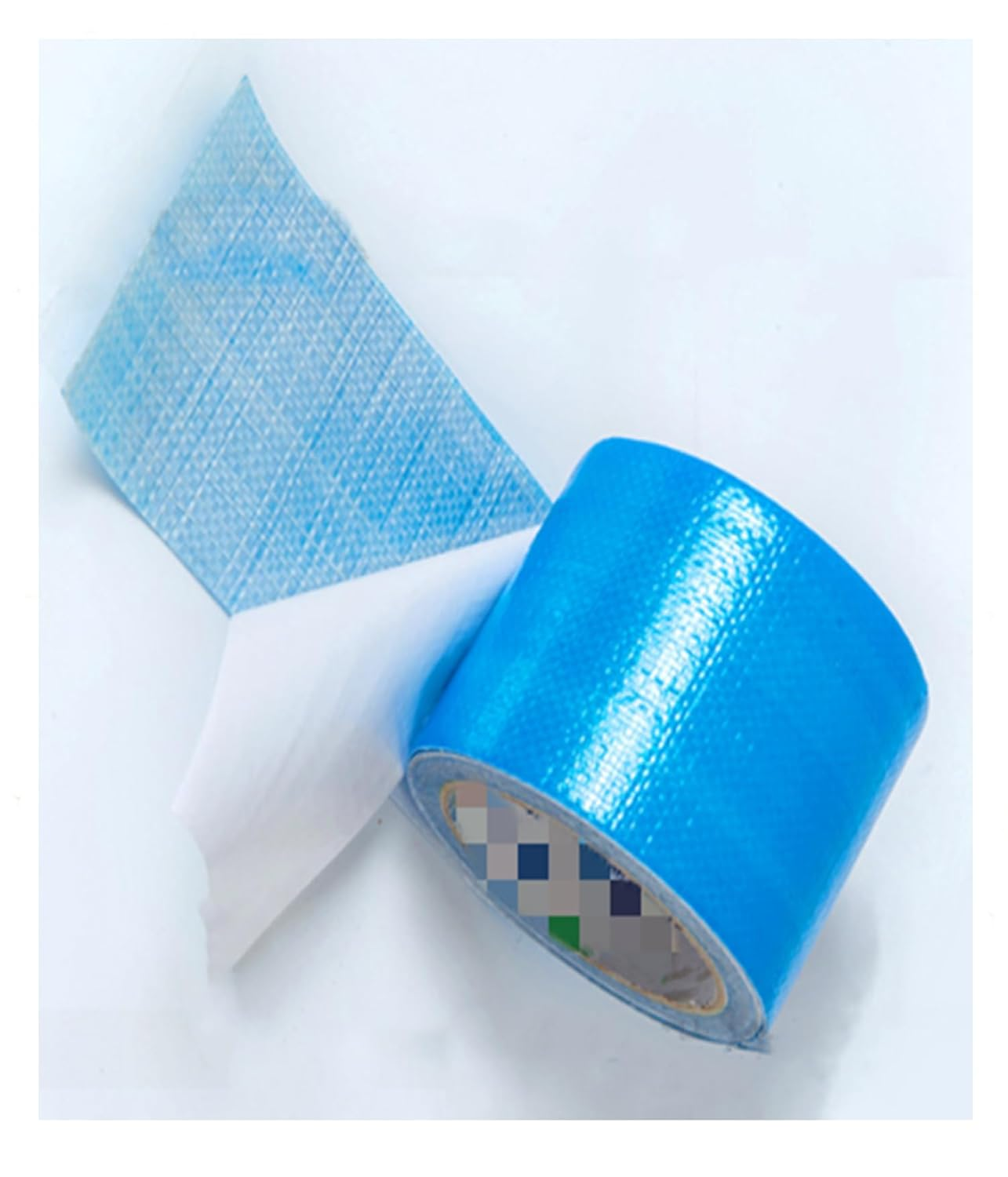 Loopunk Blue Waterproof Tent Repair Tape, Tent Repair Tape, Heavy Duty Patch for Gazebo, Canvas, UV Resistant Puncture Repair Kit(5Cm X 8M) image number 2
