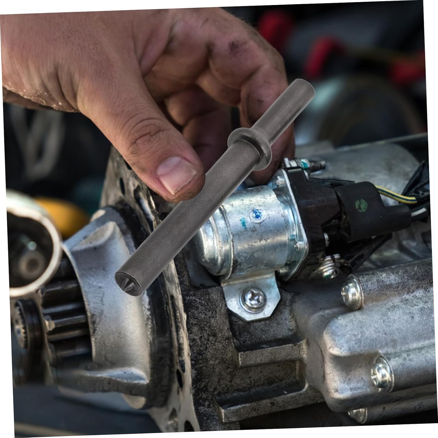 TIDTALEO 4Pcs Air Hammer Chisel Rivet Pneumatic Hammer Drill Bits Tool for Automotive Repair Smooth Surface Finish image number 5