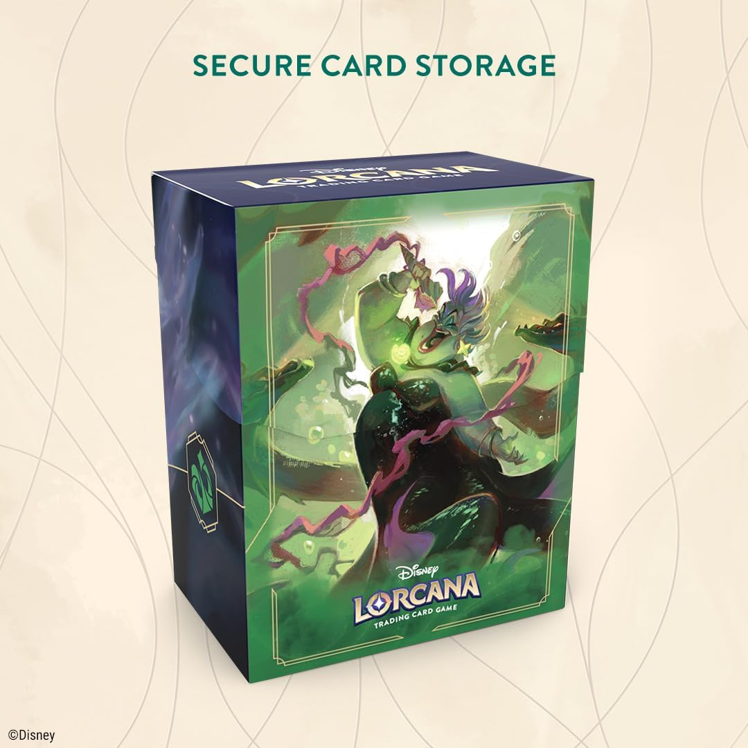 Ravensburger Disney Lorcana S7 Archazia'S Island Deck Box: Ursula &ndash; Deceiver of All image number 1