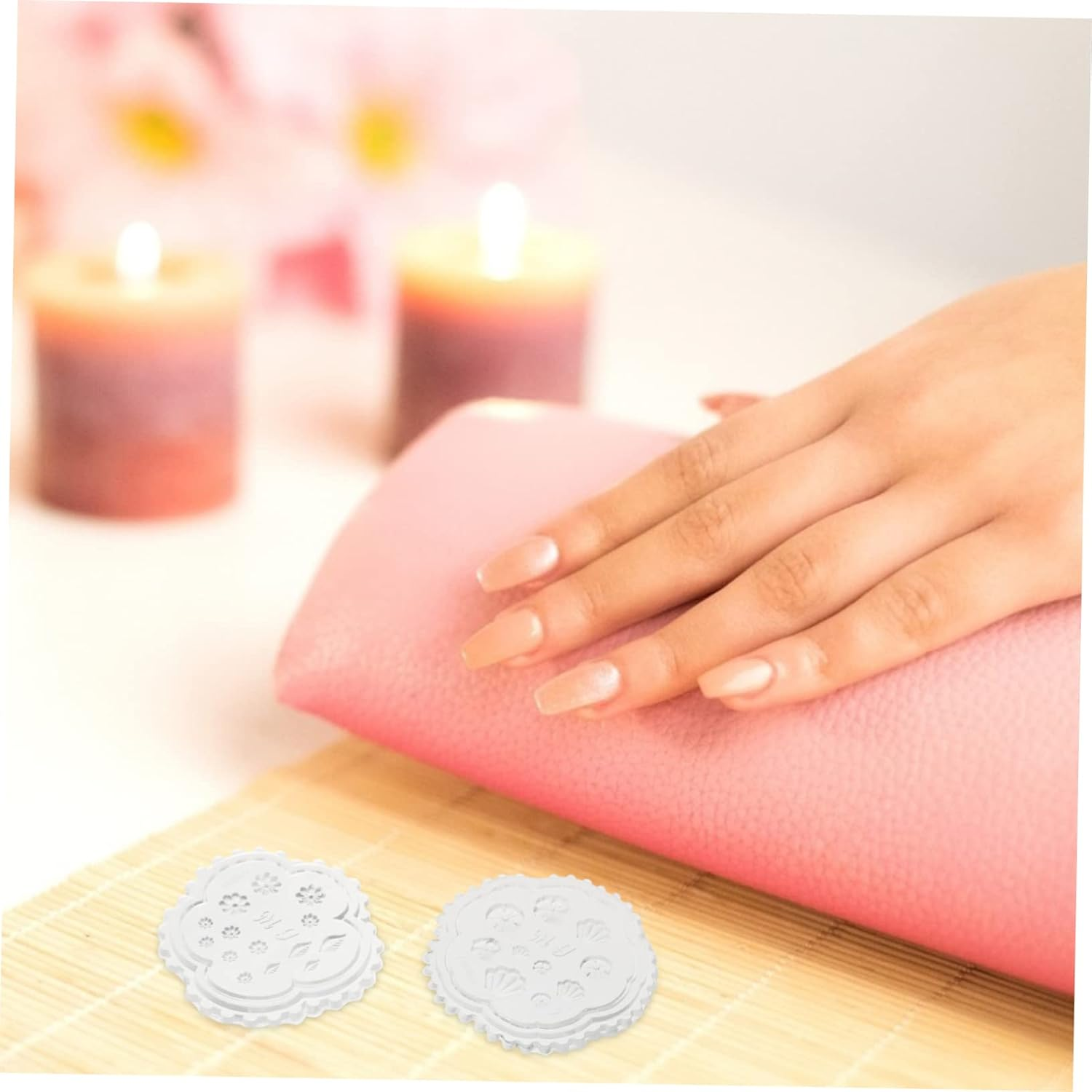 BESPORTBLE 5Pcs Nail Art Molds Nail Decor Shell Molds Silicone Craft DIY Manicure