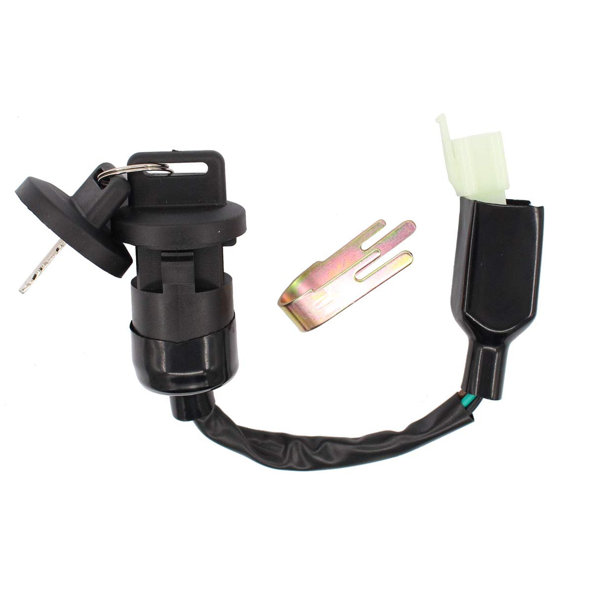 MOTOKU Ignition Key Switch for Polaris Sportsman 90 110 Predator 50 90 Outlaw 50 90 110 Scrambler 50 90 ATV Sawtooth 200 Phoenix 200 image number 3