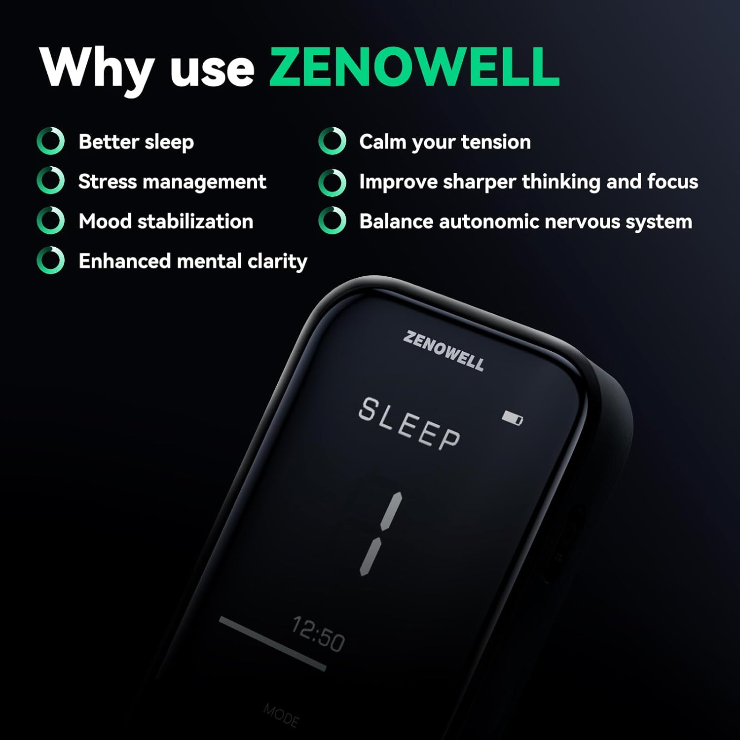 Auricular Vagus Nerve Stimulator | Sleep Aid Device | Patented Vagus Nerve Wearable Device for Restore Calm, Stress Relief and Recover | Relaxation Device for Long-Term Wellness image number 5