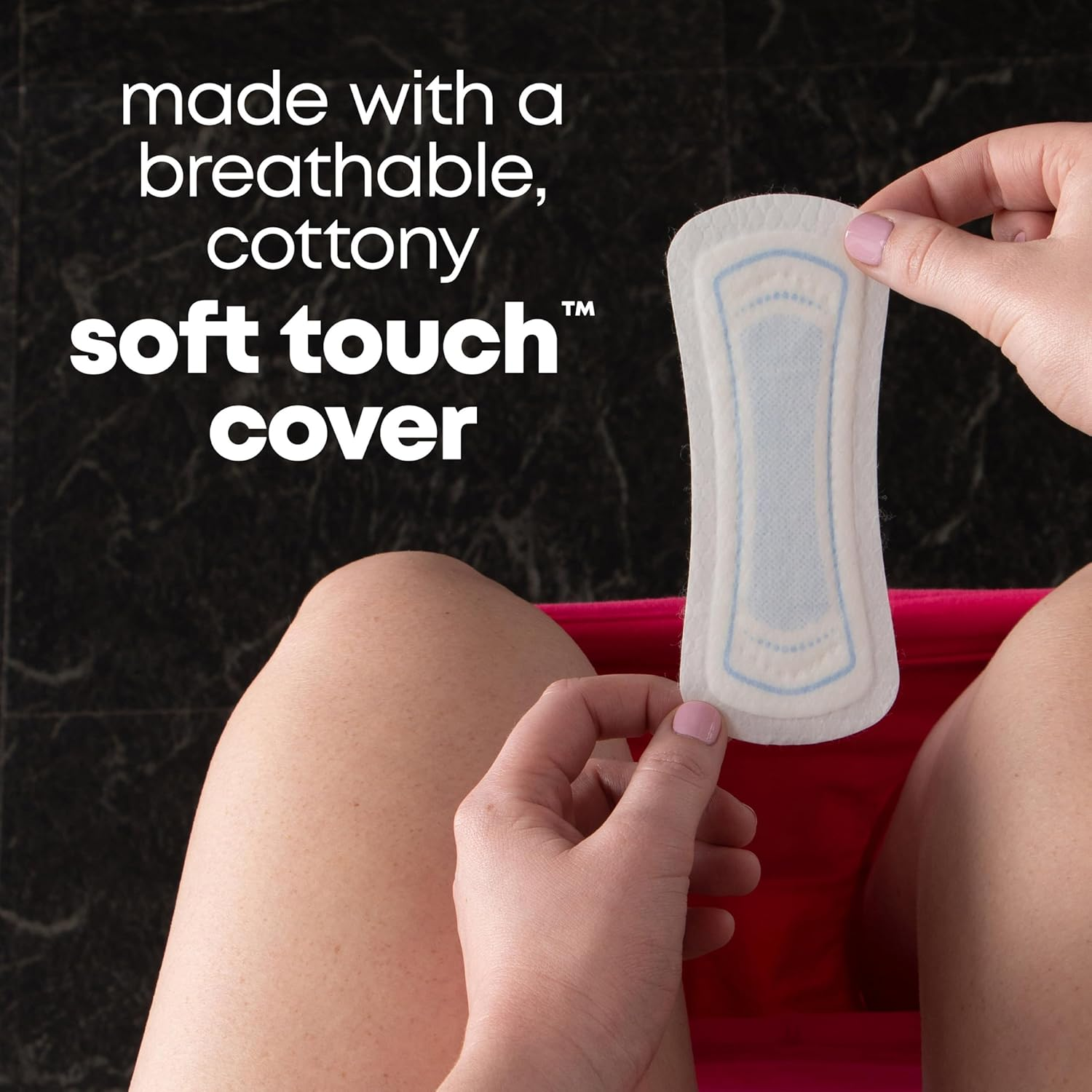 U by Kotex Curves Regular Liners, Unscented, 80 Count image number 5