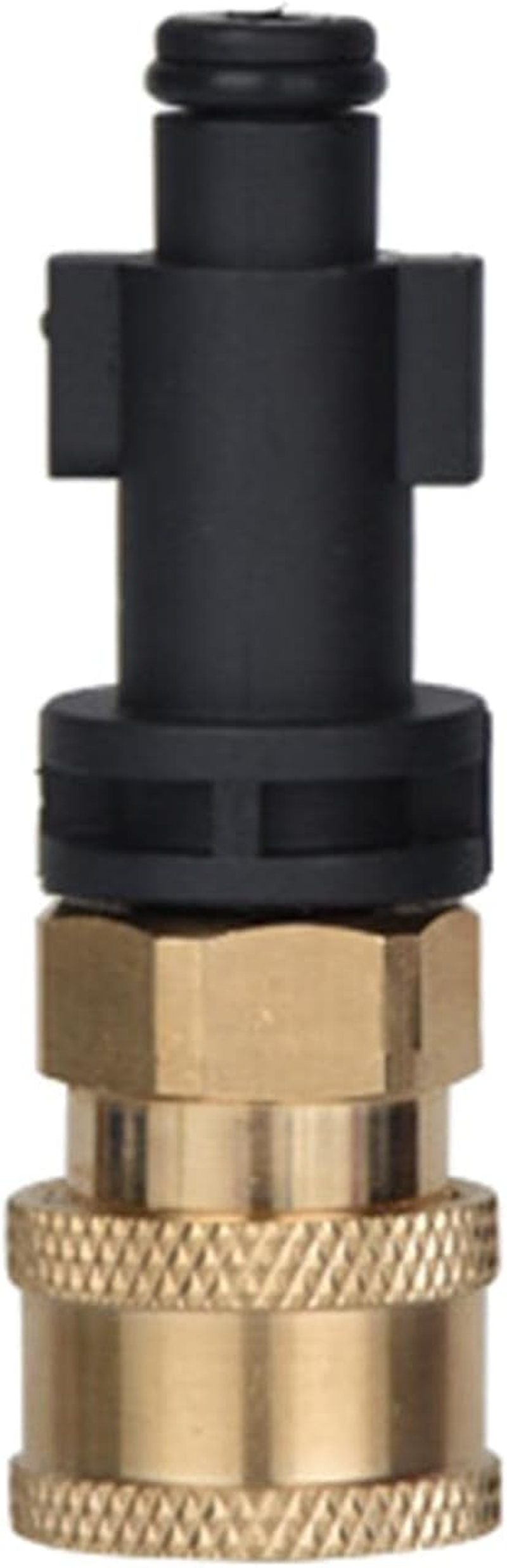 P Prettyia Pressure Washer Coupler 1/4 Inch Connector Internal Thread Hose Adapter Foam Lance Fittings Nozzle, for Bosch
