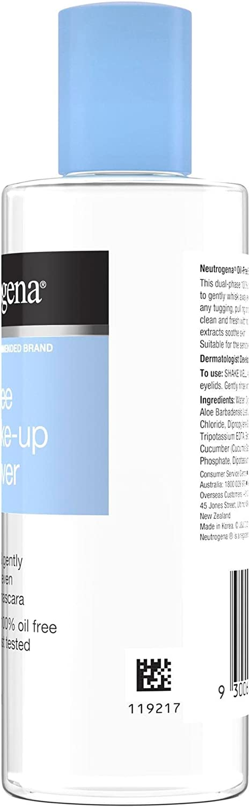 Neutrogena Oil-Free Eye Make-Up Remover 200 Ml, Removes Waterproof Eye Make Up, No Oily Residue image number 3