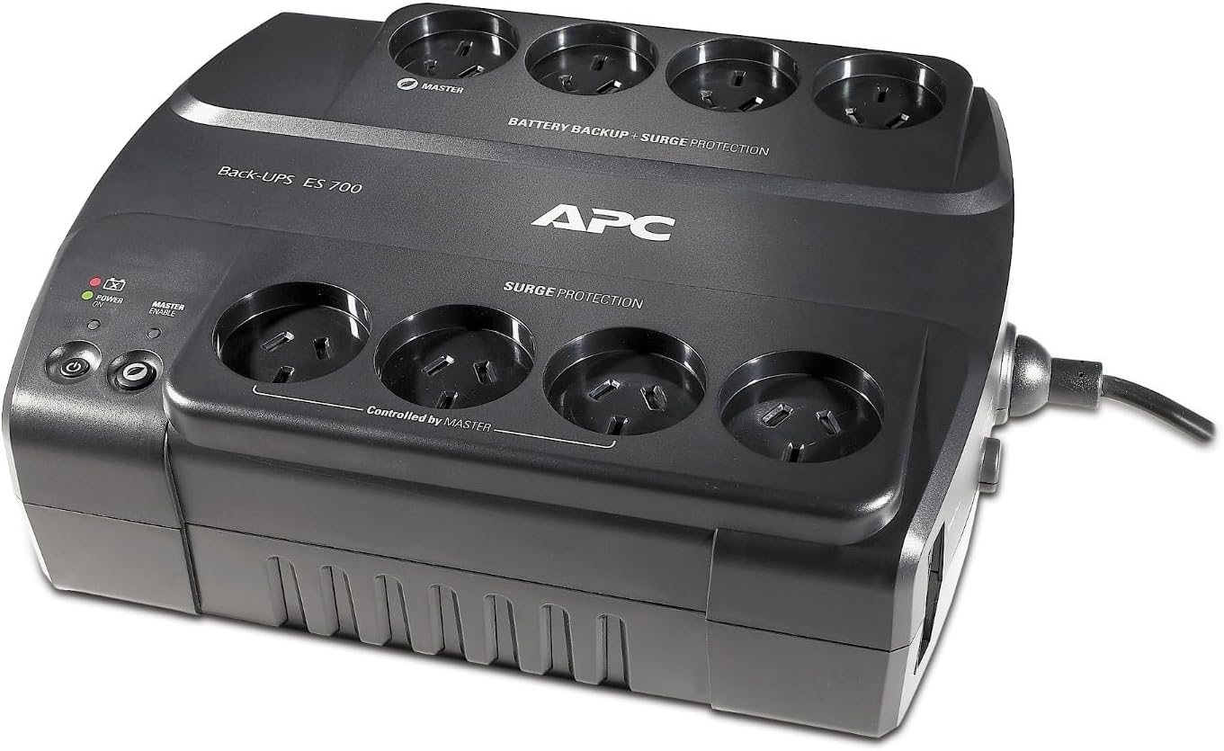 APC BE700G-AZ Powerboard Black 27.9Cm image number 1