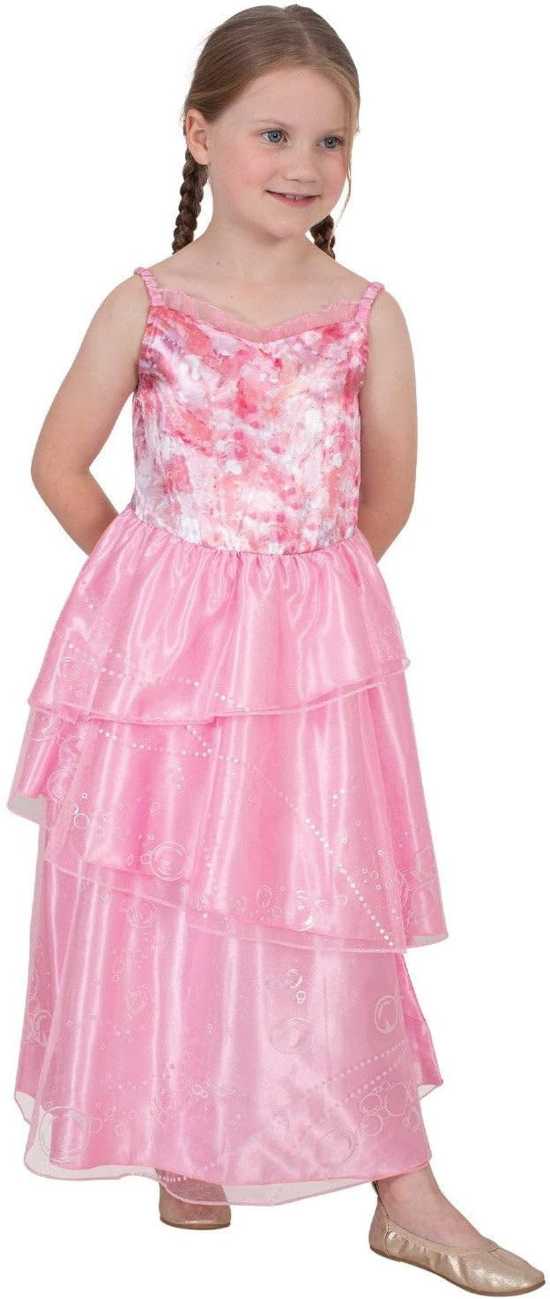 Glinda Deluxe Costume for Kids - Wicked - Medium (9-10 Yrs)