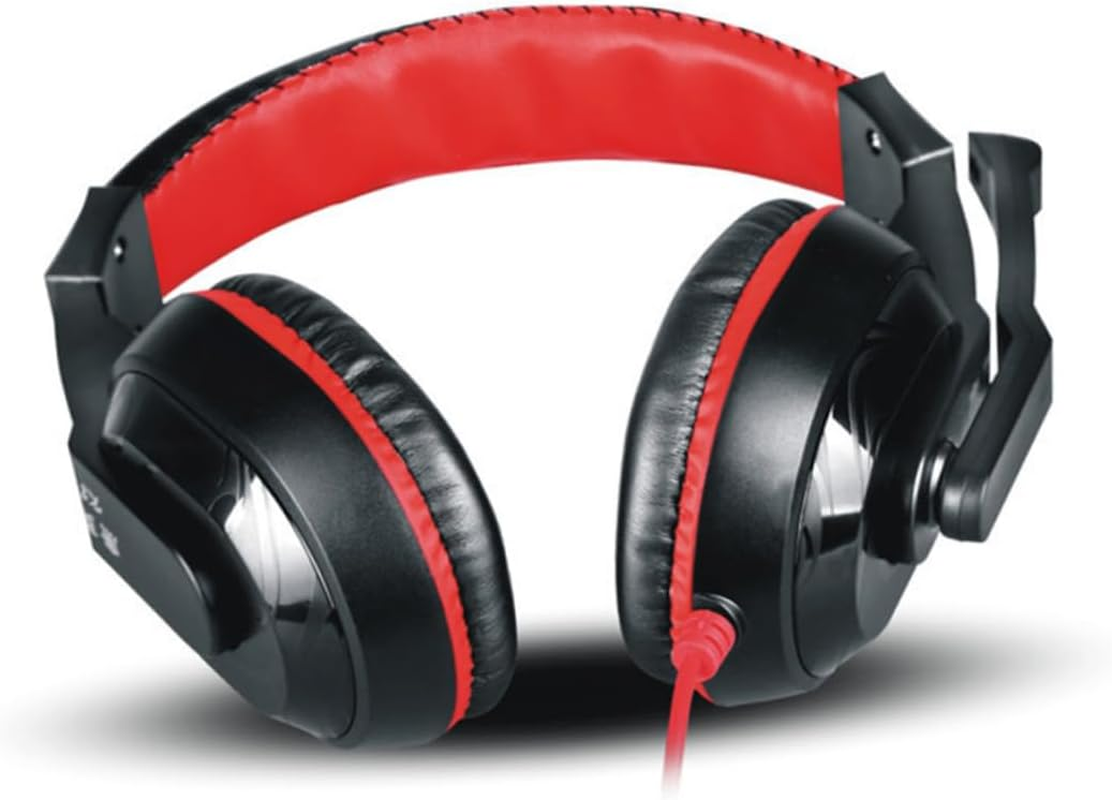 SHINEOFI Wired Pc Headphones Microphone Over-Ear Stereo Headset for Computer and Laptop Multimedia Use Comfortable Gaming Headset Noise-Canceling Mic Random Color