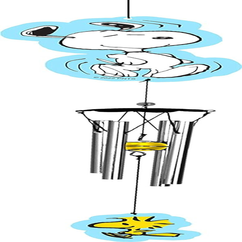 Spoontiques Snoopy Wind Chime - Garden D&eacute;cor - Decorative Chimes for Yard and Garden Decoration image number 1