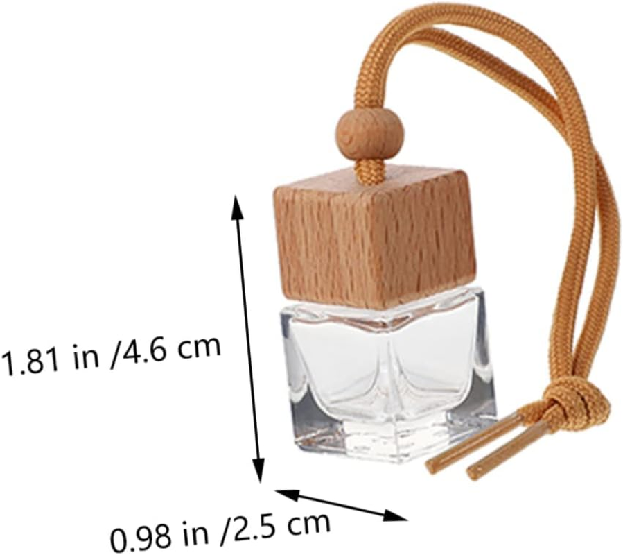 ERINGOGO 2Sets 6-Pack Car Hanging Aromatherapy Bottles Perfume Bottle Pendant Car Air Freshener Decorative 6Pcs*2 image number 5