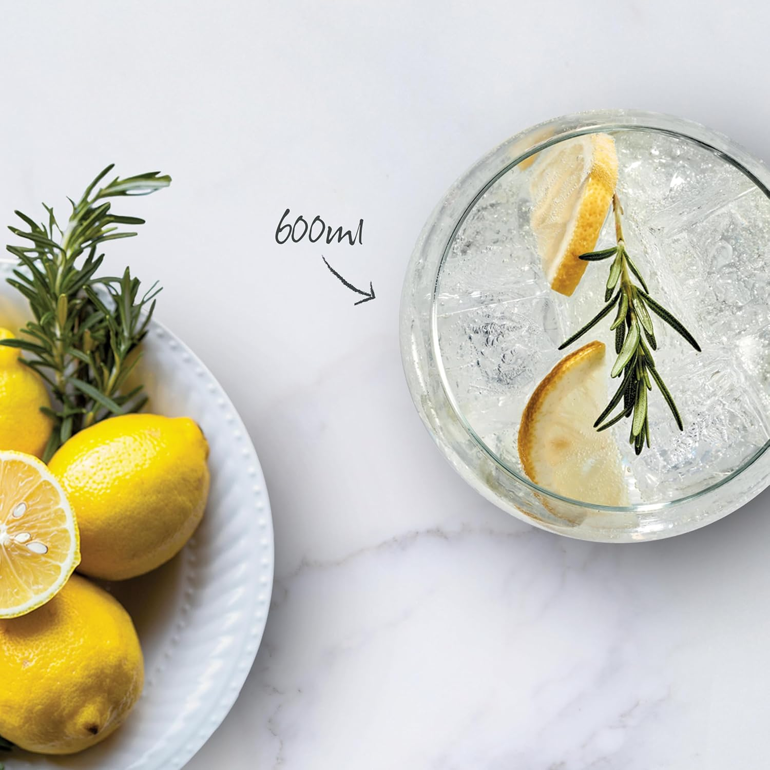 Wiltshire New Salute Gin Glass 2 Piece Set, 600 Ml Capacity image number 2