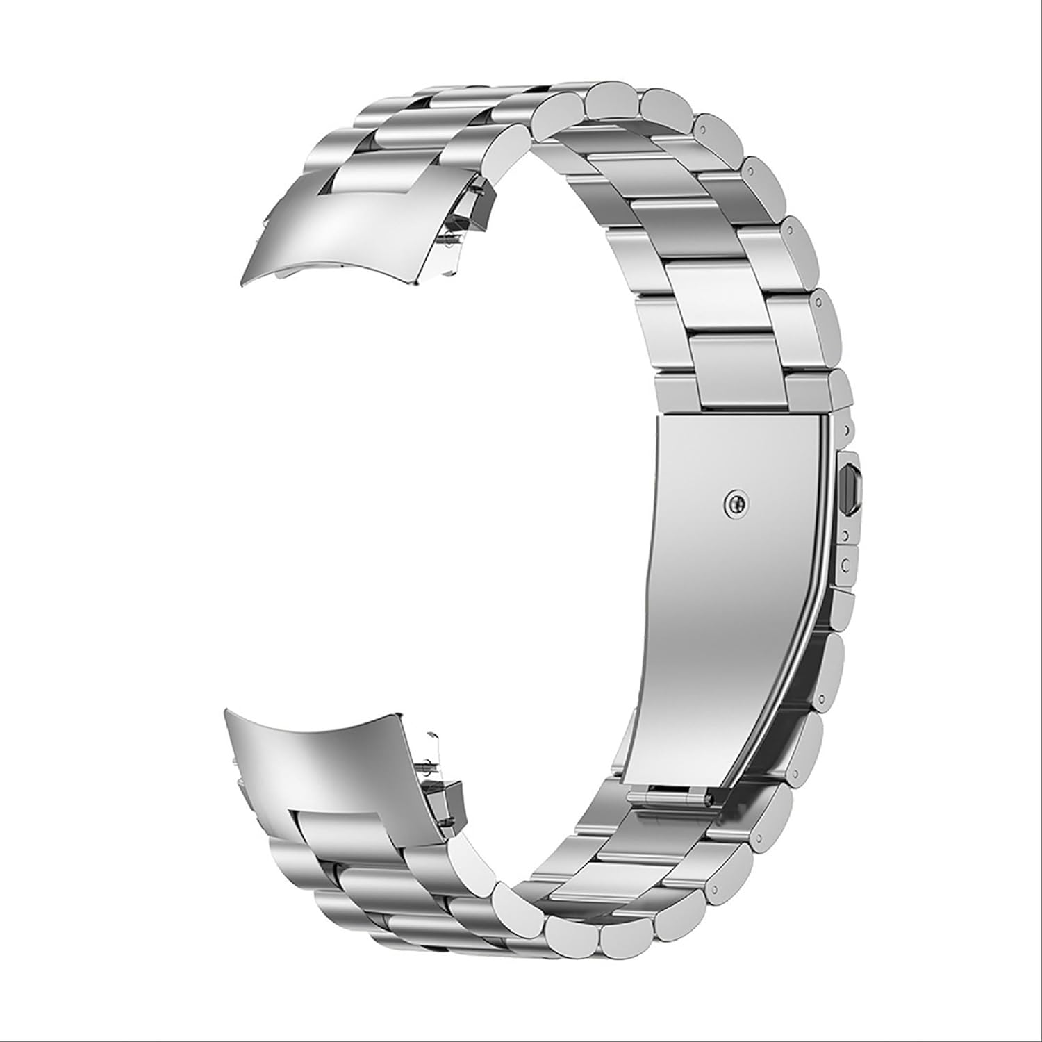 GIOPUEY Strap Compatible with Oneplus Watch 3, Stainless Steel Strap, Wear-Resistant, Stylish, Replacement Strap image number 1