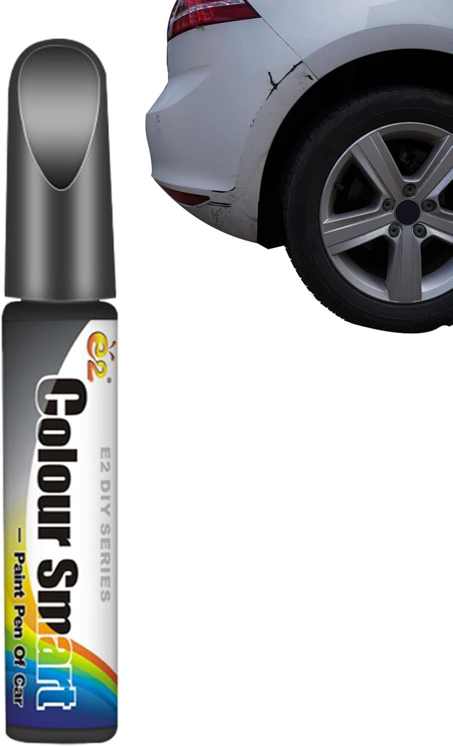 Fill Paint Pen,Car Scratch Repair Paint Pen - Scratch Removal Repair Fill Paint Pen Scratch Repair Auto Scratch Remover Pen for Doors image number 3