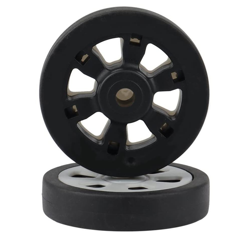 Anlayliay 8X Luggage Accessories Wheels Aircraft Suitcase Pulley Rollers Mute Wheel Wear-Resistant Parts Repair 55X12Mm image number 6