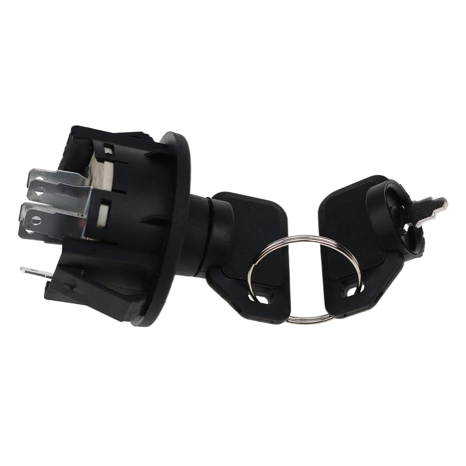 JEENDA 6 Terminals Starter Ignition Key Switch 117-2222 137-4101 Compatible with Exmark Toro Grandstand Vantage VT VTS VTX Timecutter Z4200 Z4235 Z5060 Z4202 Lawnboy Zero Turn Mower image number 1