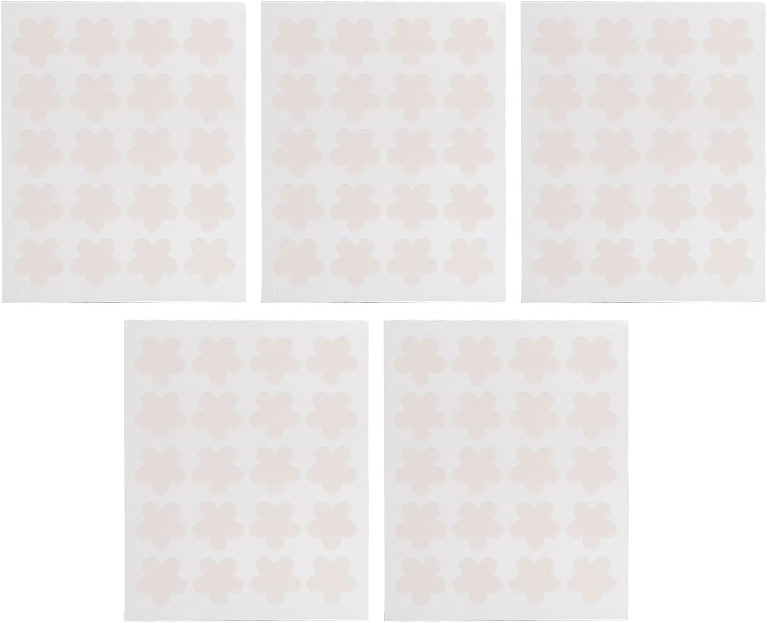 UV Detection Stickers for Sunscreen, Reusable Flower Shaped Sunblock Patches with UV Reapply Reminder, 120PCS Sunscreen Patches, Reusuable Sunblock Patches image number 4