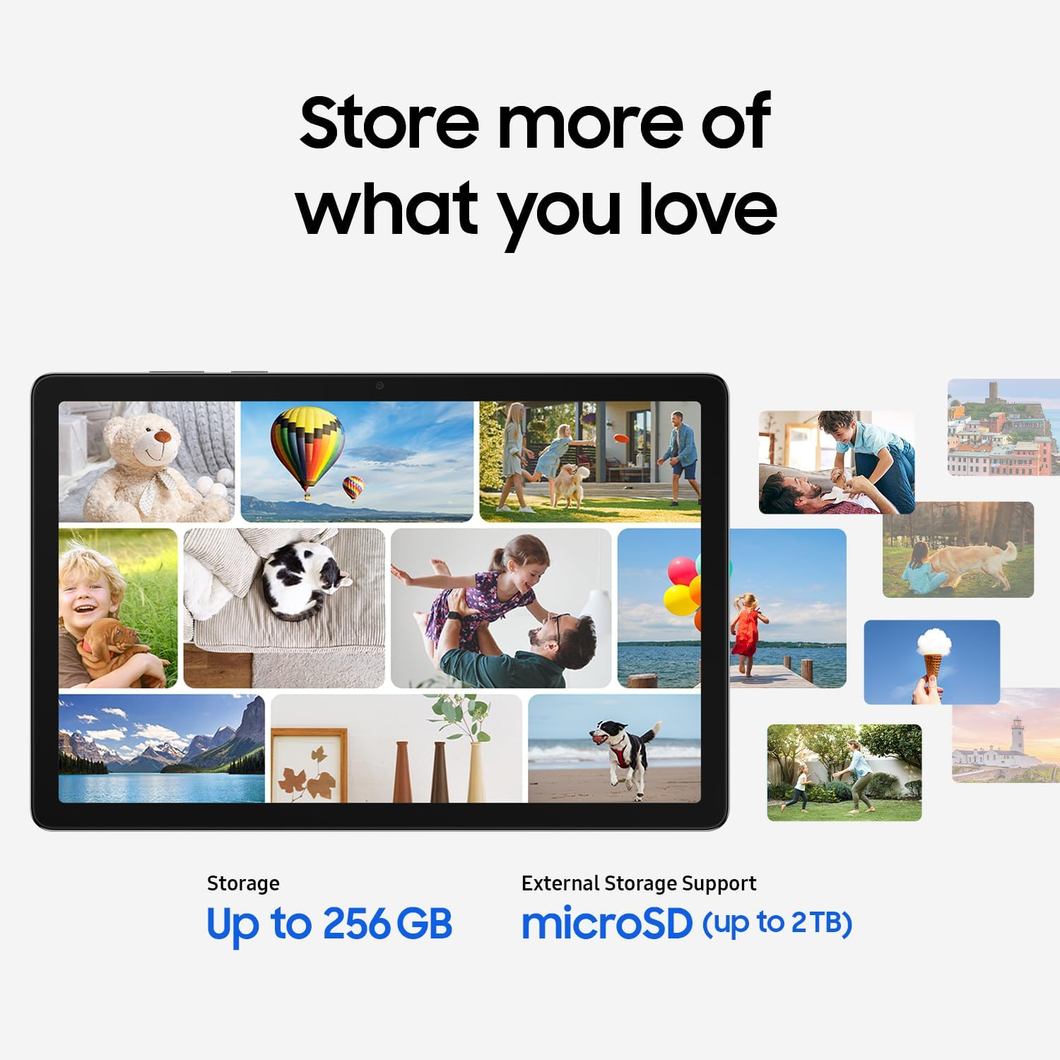 Samsung Galaxy Tab A11+ [AU Version], Android Tablet, 6GB Memory, 128GB Storage, 11.0" 90Hz Display, Grey image number 3