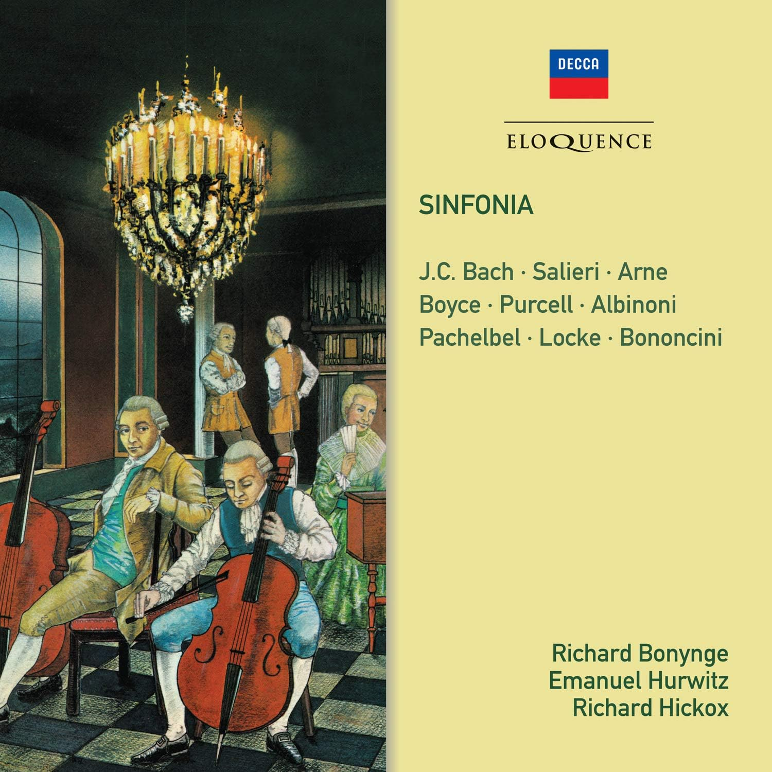 Sinfonia - Salieri, JC Bach, Arne, Purcell, Albinoni, Pachelbel image number 1