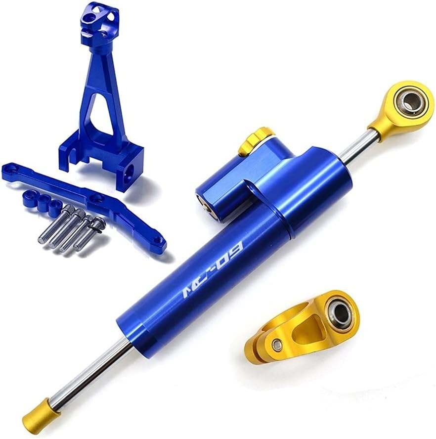 Motorcycle Steering Stabilizer for MT-09 for MT09 for MT for FZ 09 FZ09 FZ-09 2013-2020 Motorcycle Steering Stabilize Damper Bracket Mount Shock Damper (Color : C) image number 3
