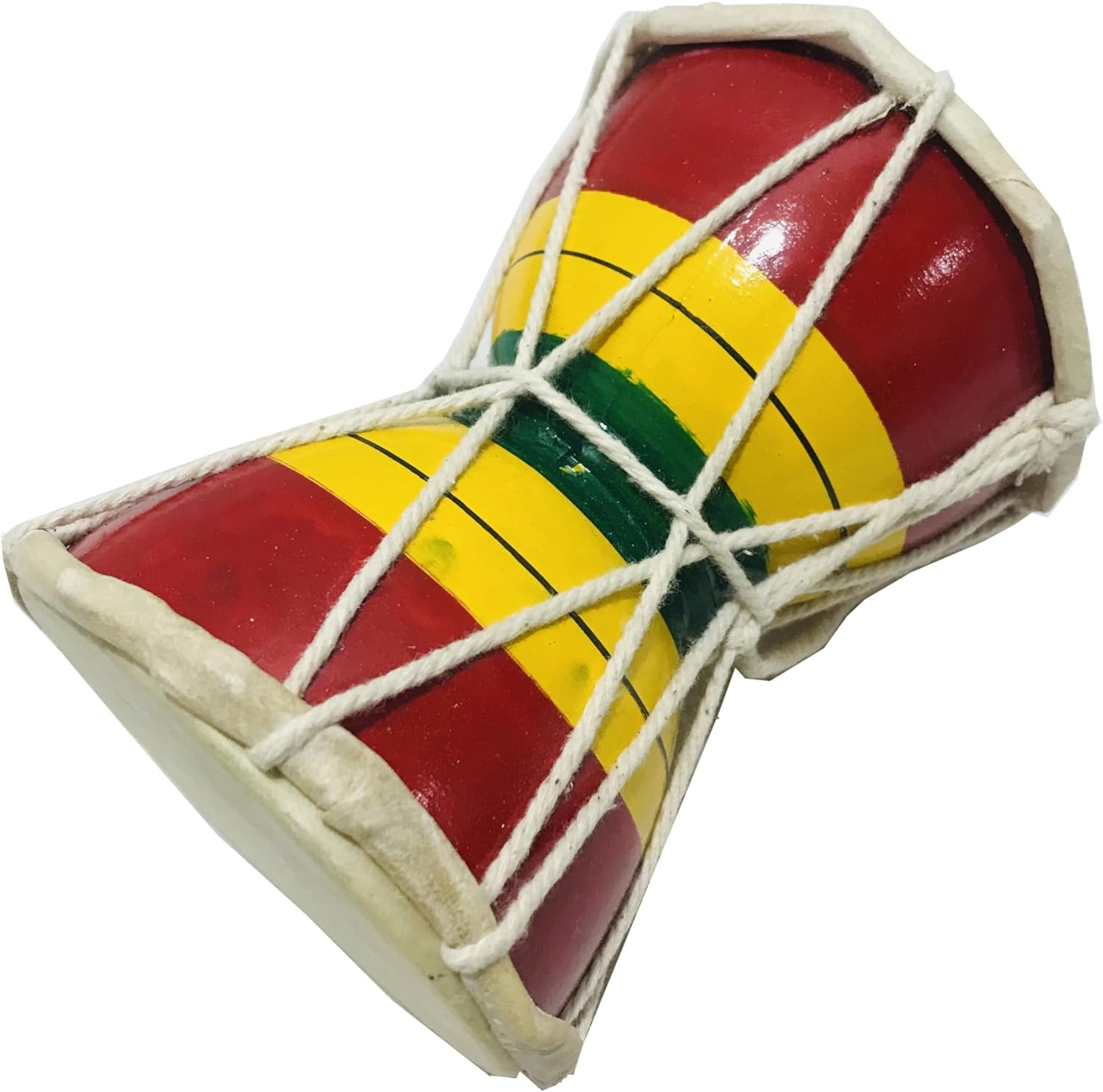 Damroo Shiva Damru Bhole Baba Damroo Drum Handmade Indian Damaru Musical Instrument Shiva 4 X 5 Inch