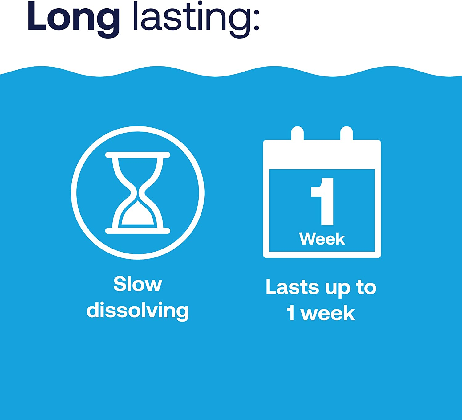 HTH Pool Care 1" Chlorine Tabs, Swimming Pool Chlorinating Sanitizer, Kills Algae and Bacteria, 1.5 Lbs. image number 6