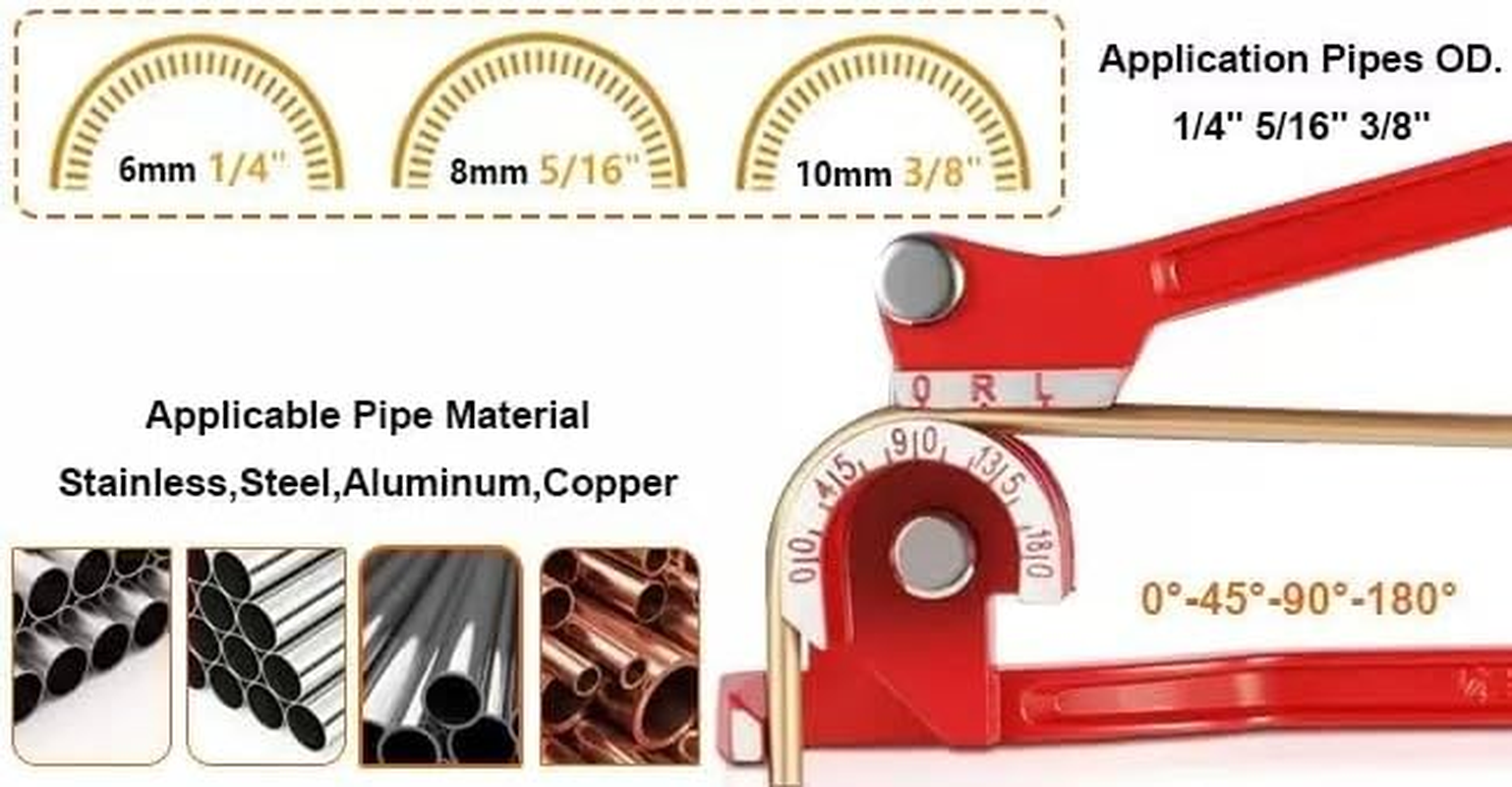 26Pack 3/16 Inch Brake Line Kit Include 25 FT Zinc-Plated Brake Lines with Fitting(16Pcs Fittings,2Pcs Union+4Pcs Nut) Brake Line Bender,Single Flare Tool,Cutter 3/16 Inch Brake Line Kit image number 1