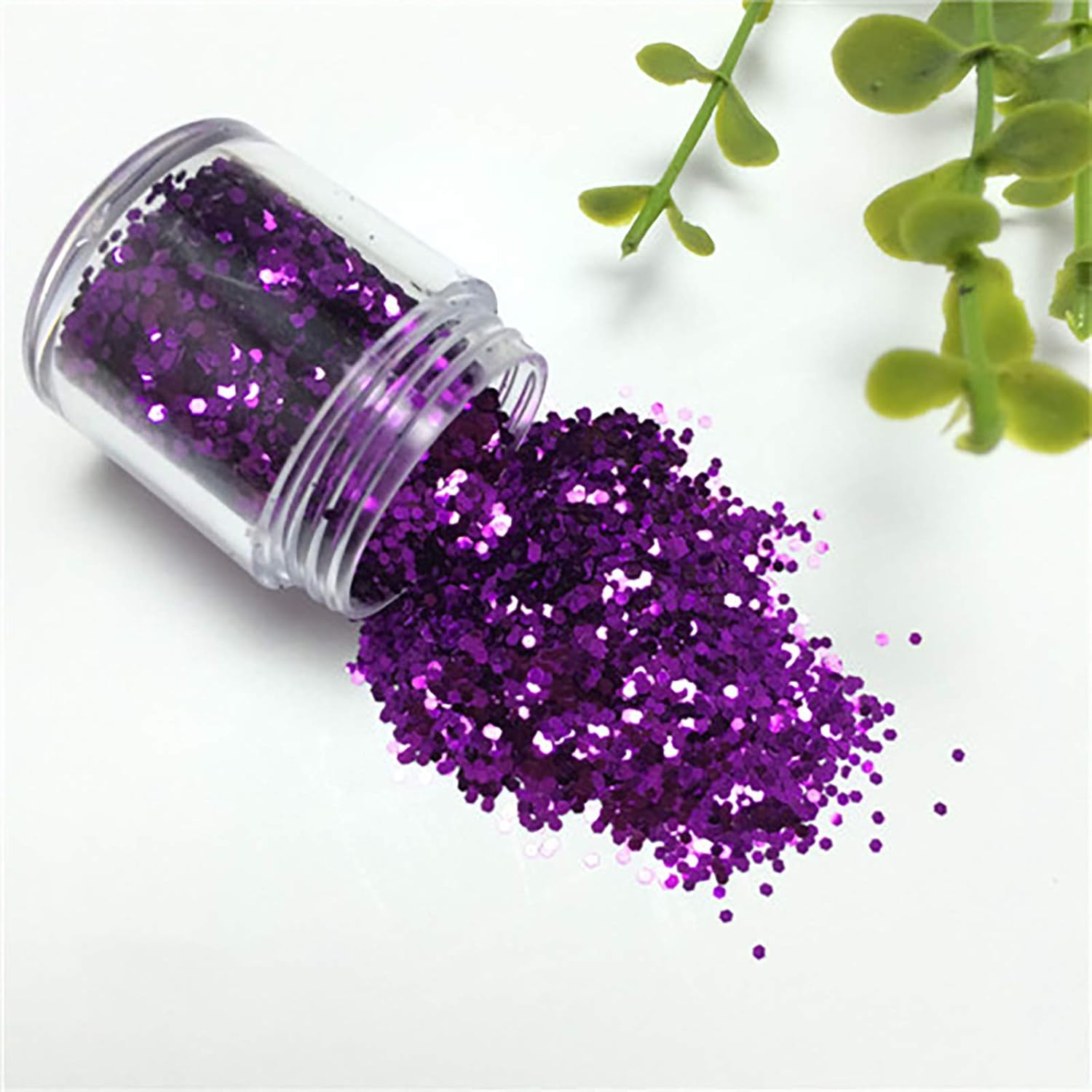 1 Pack Nail Art Sequins for Nail Art Manicure Eye Make up Decoration Pink Smiley Nail Sticker image number 2