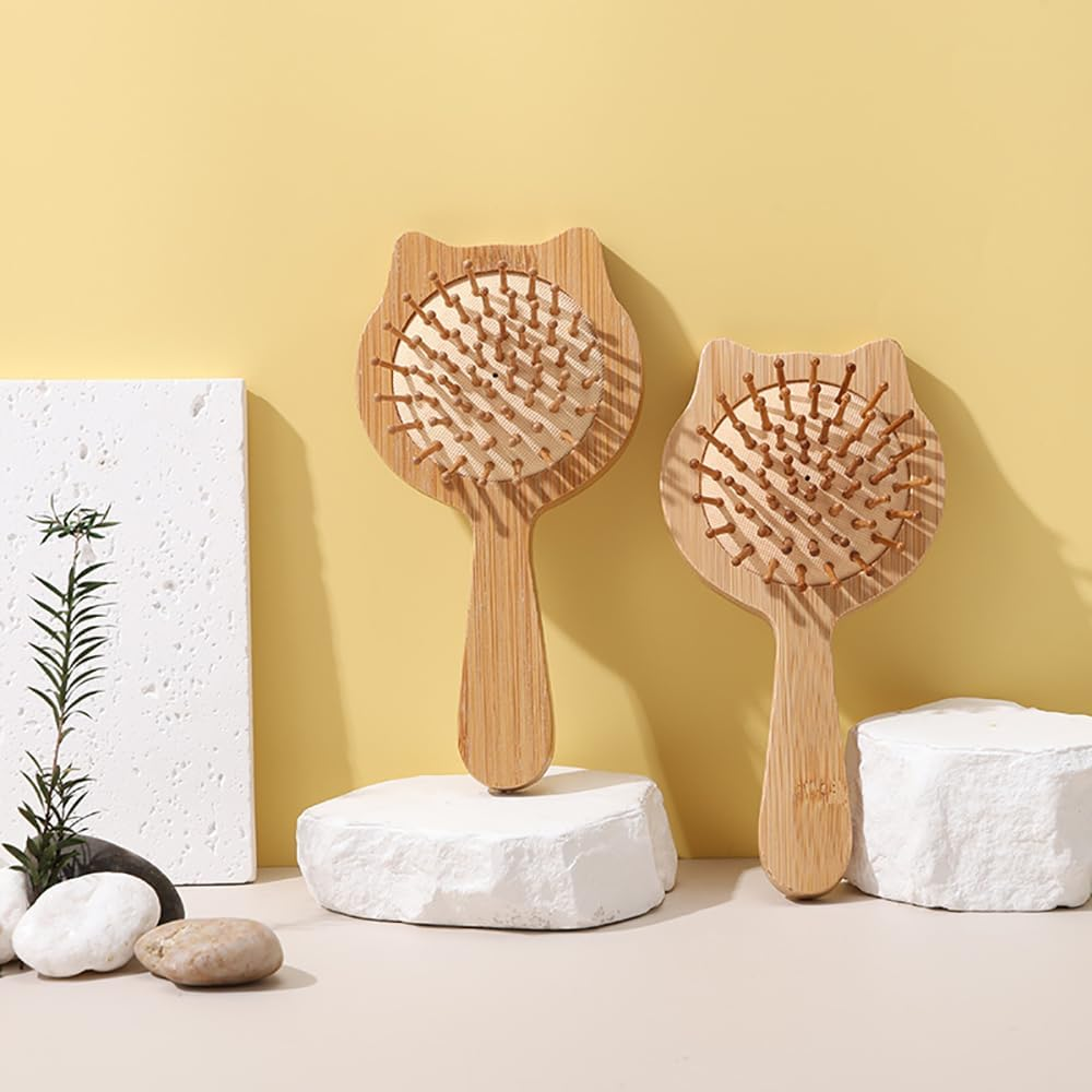 Weenwill Hair Brush without Pulling, Brush, Hair, Children, Girls,Hair Detangling Brush, Dry and Wet Hair image number 2