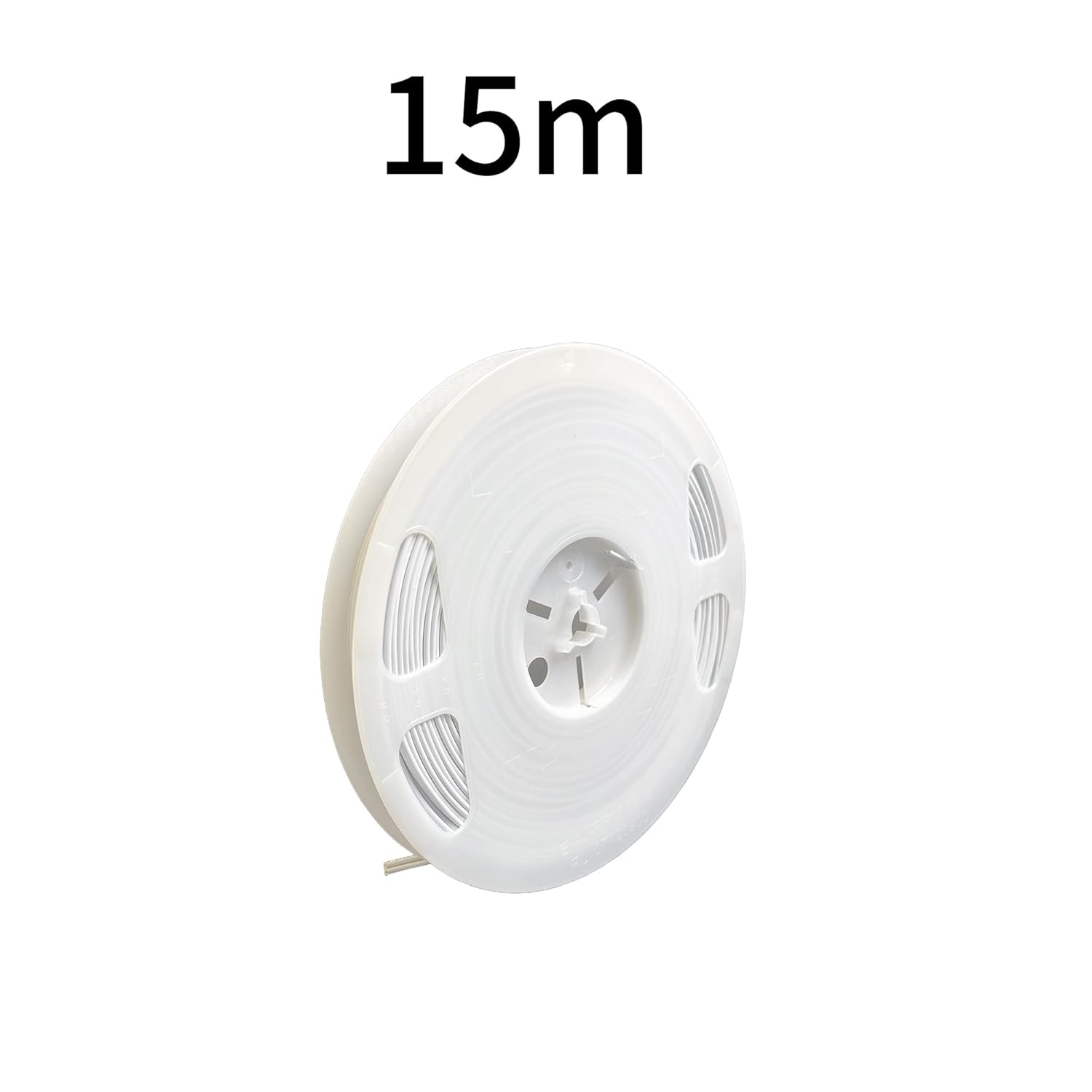 Clearhil 24AWG Electrical Wire, 15M/49.2Ft, 2 Pin White Cable, Extension Wire, for 12V/24V DC Cable for Led Strips Single Colour