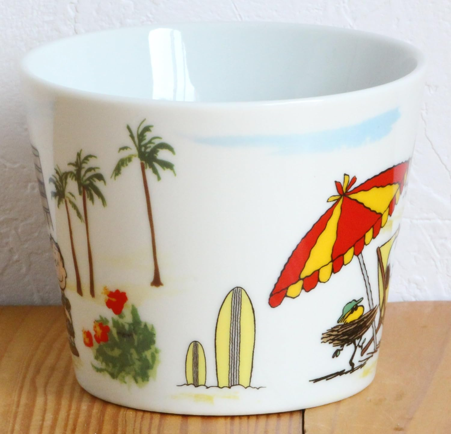 Snoopy 3870039 World Travel Mug, Hawaii, Capacity: Approx. 12.5 Fl Oz (370 Ml), Mug image number 3