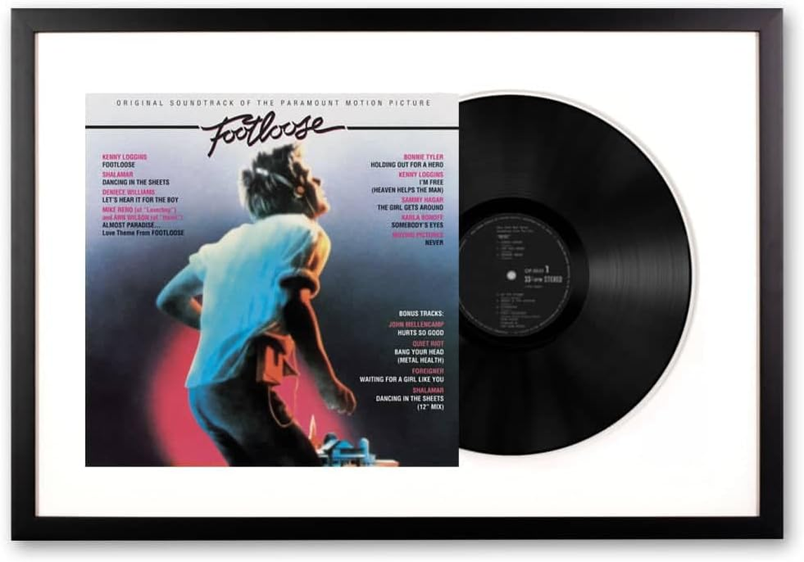Vinyl Art Footloose Memorabilia Framed image number 4