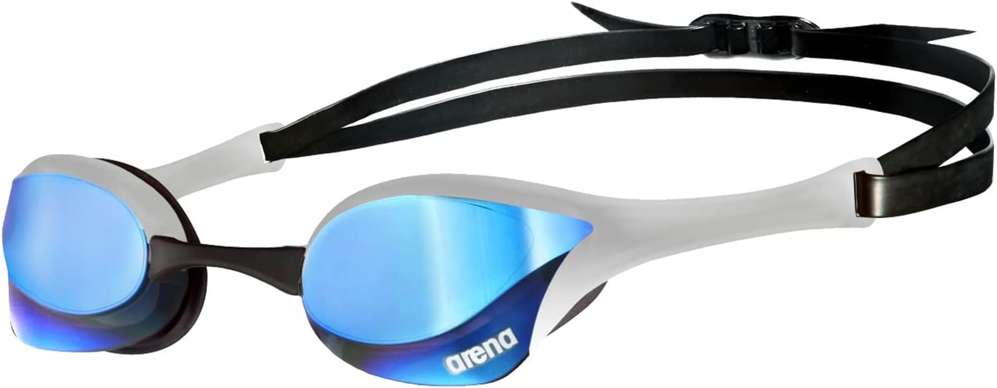 Arena Unisex Cobra Ultra Swipe Racing Swim Goggles for Men & Women Anti-Fog Technology Dual Strap, Mirror/Non-Mirror Lens