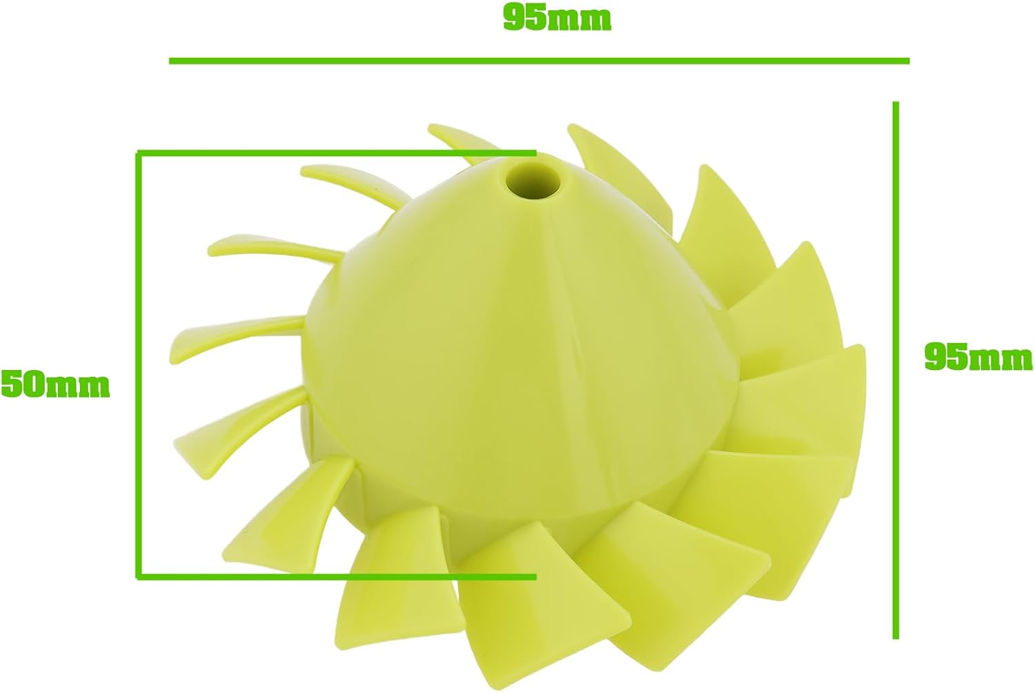 1Pc Blower Fan Blade Replacement Part 529437004 Compatible with Ryobi 18 Volt Cordless Blower P2108 P21081 P21081VN P21081VNM image number 5