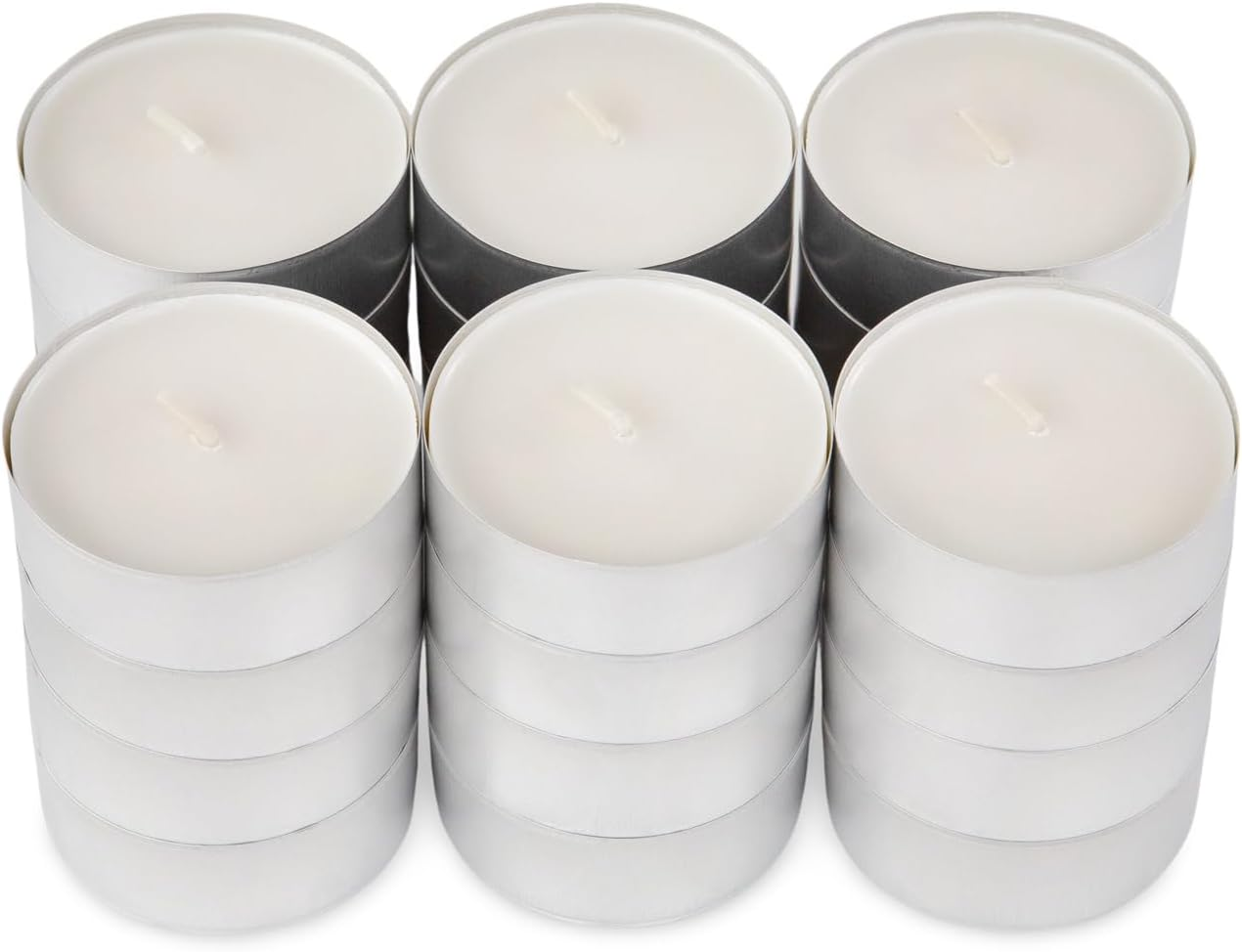 IKEA GLIMMA Maxi Tea Lights Unscented (Pack of 24) image number 2