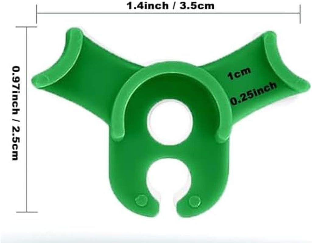 90 Degrees Plant Stem Trainer Clips, 40Pcs Plant Training Clips Plants Bud Bender,Low-Stress Plants Training Clip,90&deg; Planting Stem Bender Low Stress Planting Branch Trainer Clips for Flower, Green image number 4