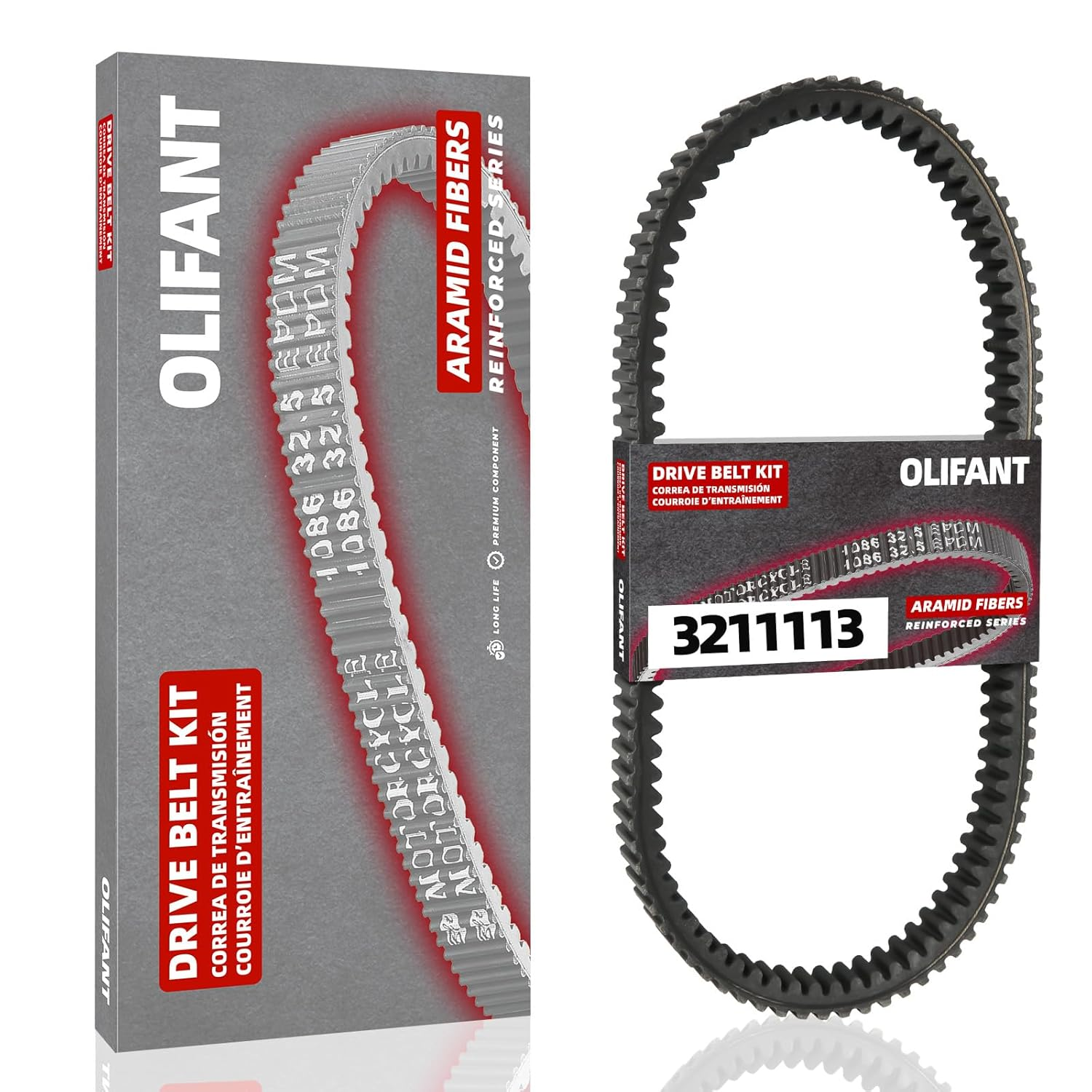 Drive Belt for Polaris Ranger Crew 500 2011-13/Ranger Crew 800 2014/RZR 800 2008-14/Sportsman 450 500 570 800/Sportsman SP 570 2015-19/Sportsman Touring 570 2014-23/3211113 19C3982 image number 5