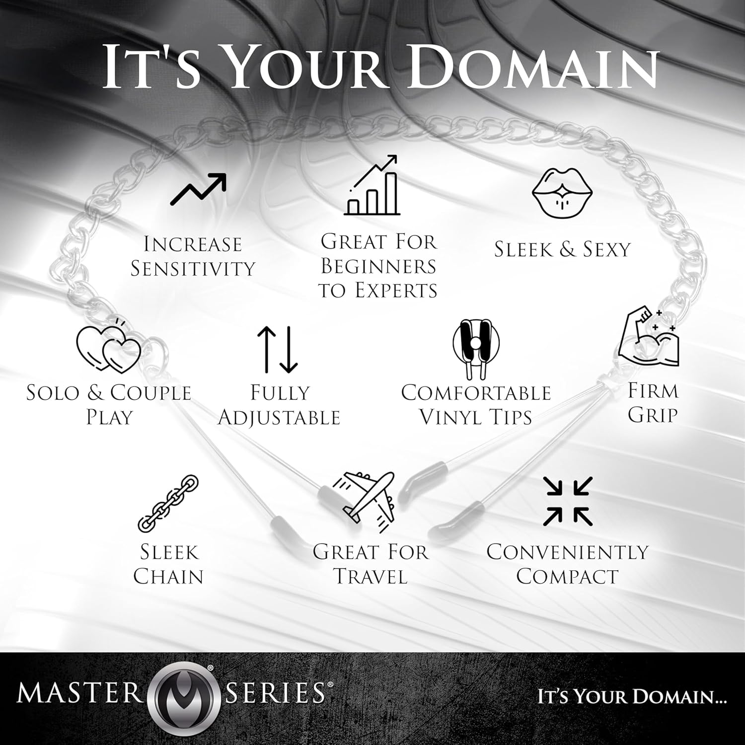 Master Series Tweezer Nipple Clamps image number 4