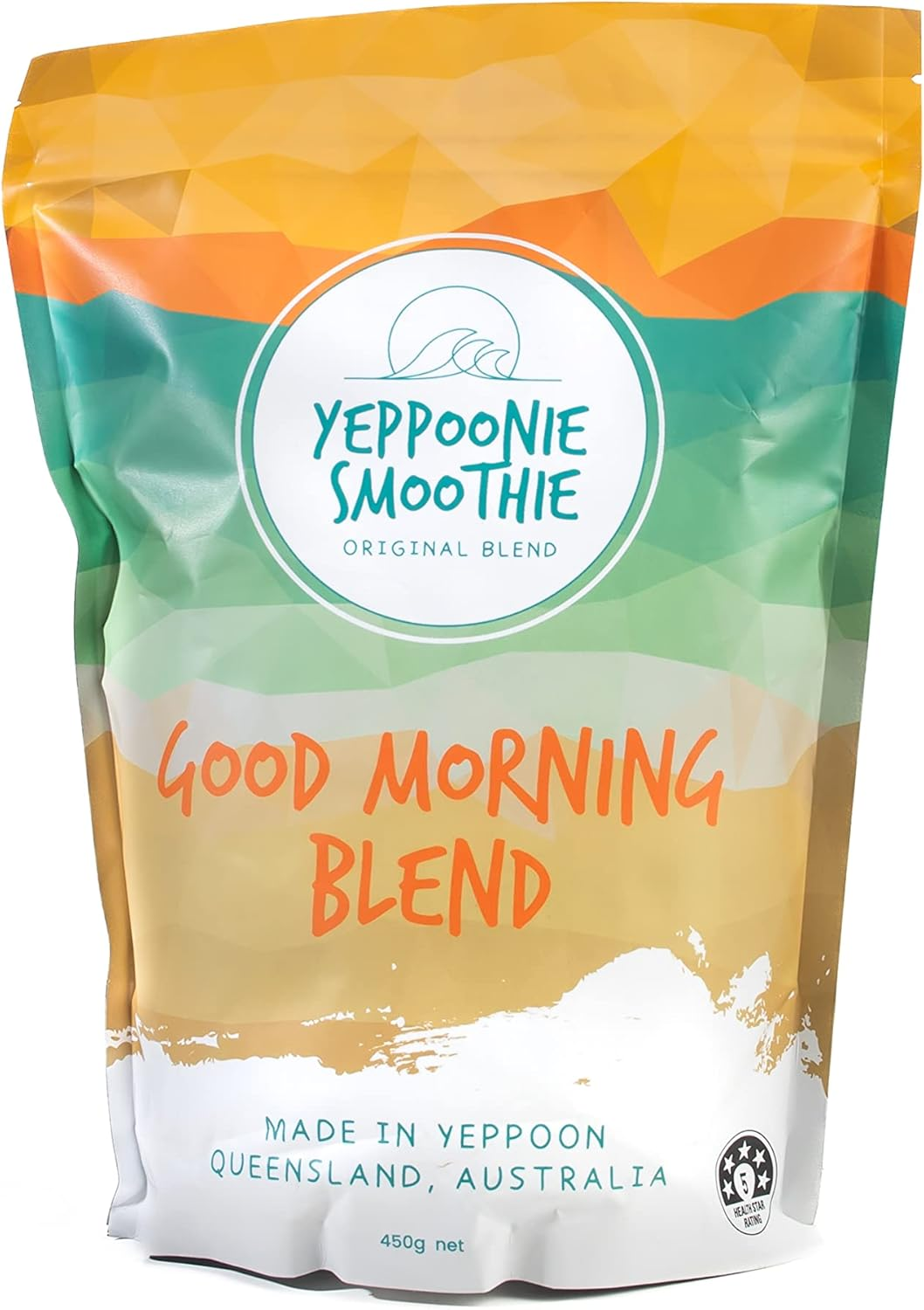 Yeppoonie Smoothie Aussie Plant Based Goodness - Good Morning Blend - 450G image number 5