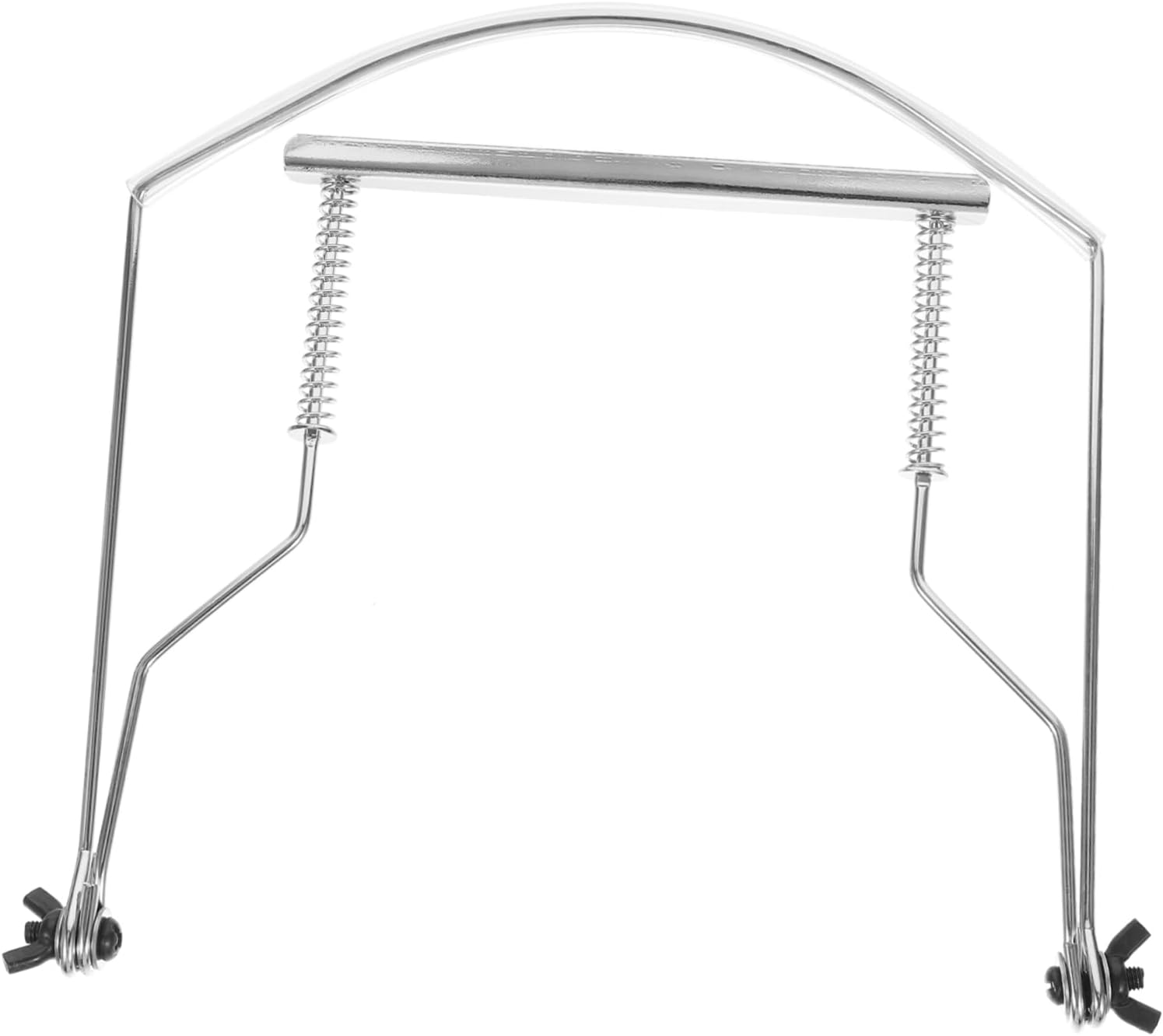 10-Hole Green Harmonica Neck Holder Metal Frame Rack, Adjustable Mouth Organ Accessory for Folk and Blues Players, Harmonica Holder for Comfortable Hands-Free Playing