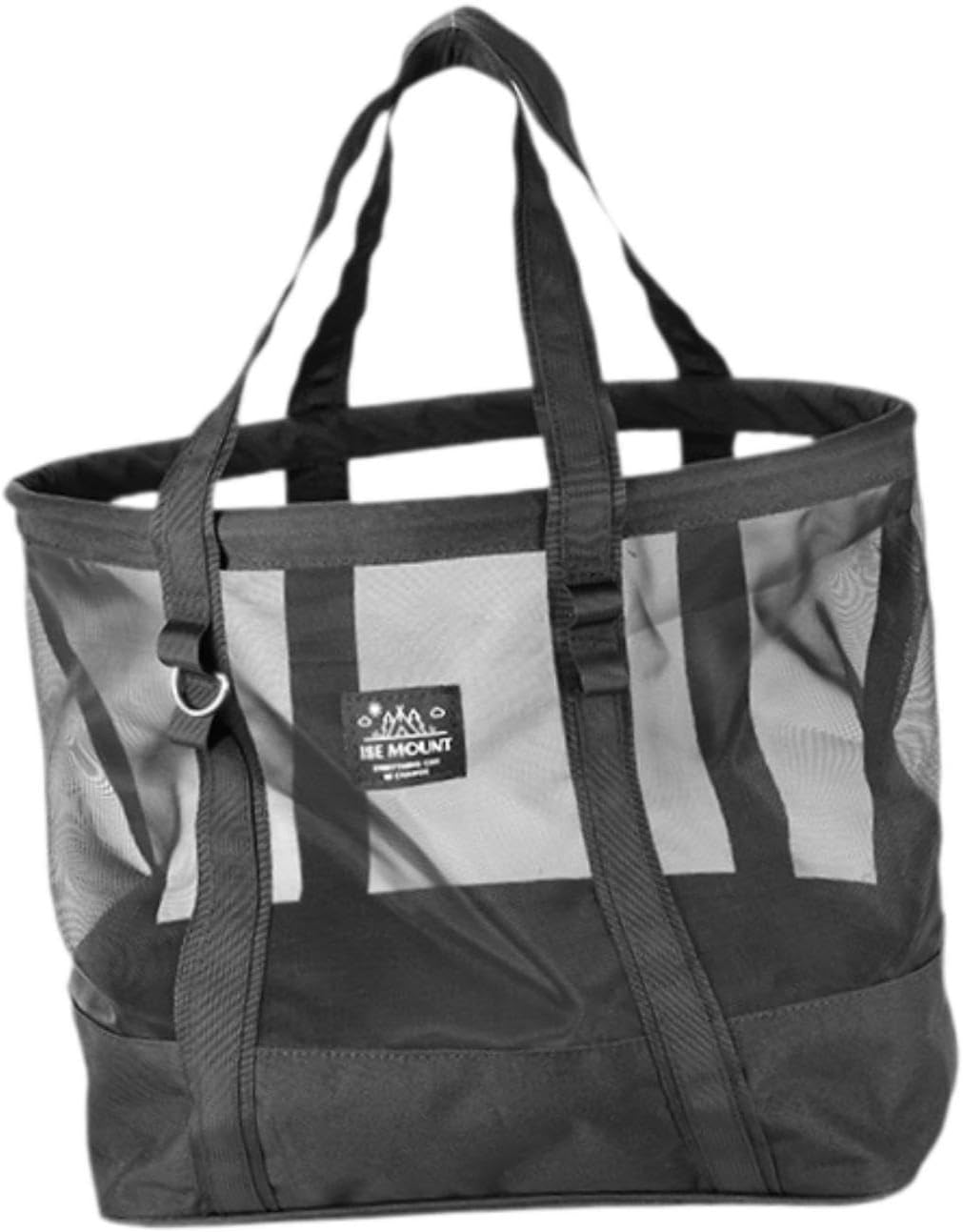 Hellery Mesh Beach Bag Camping Tote Bag Multifunctional Pouch Lightweight Toiletry Bag Storage Bag for Barbecue Backpacking Travel image number 2