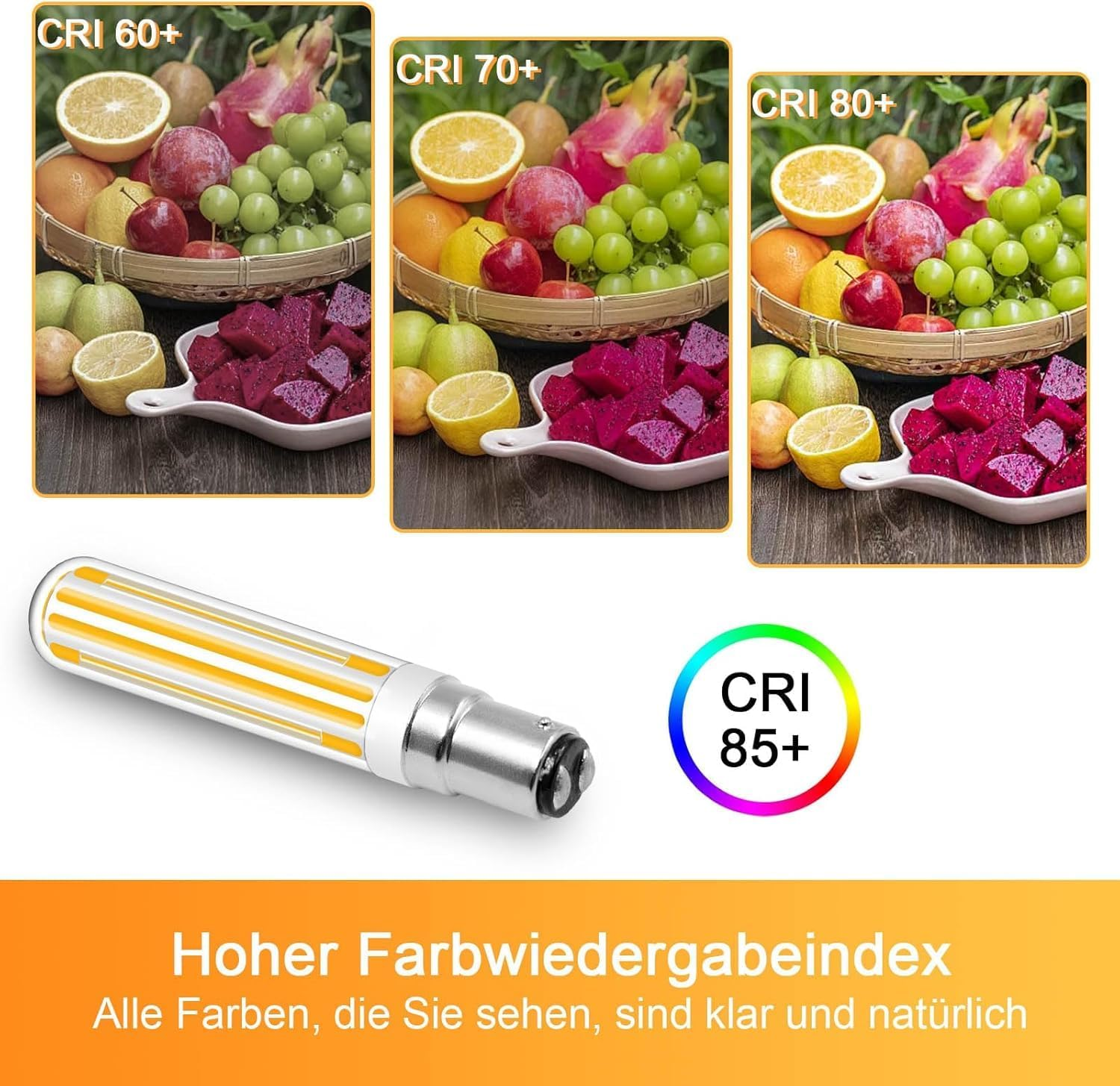 B15D LED Dimmable 11W Warm White 2700K Replacement for Osram Halolux Ceram 100W B15 Double Contact AC 220-240 Bulbs 1100LM Bayonet Socket B15D LED Warm White for Ceiling Lights Living Room Set of 2