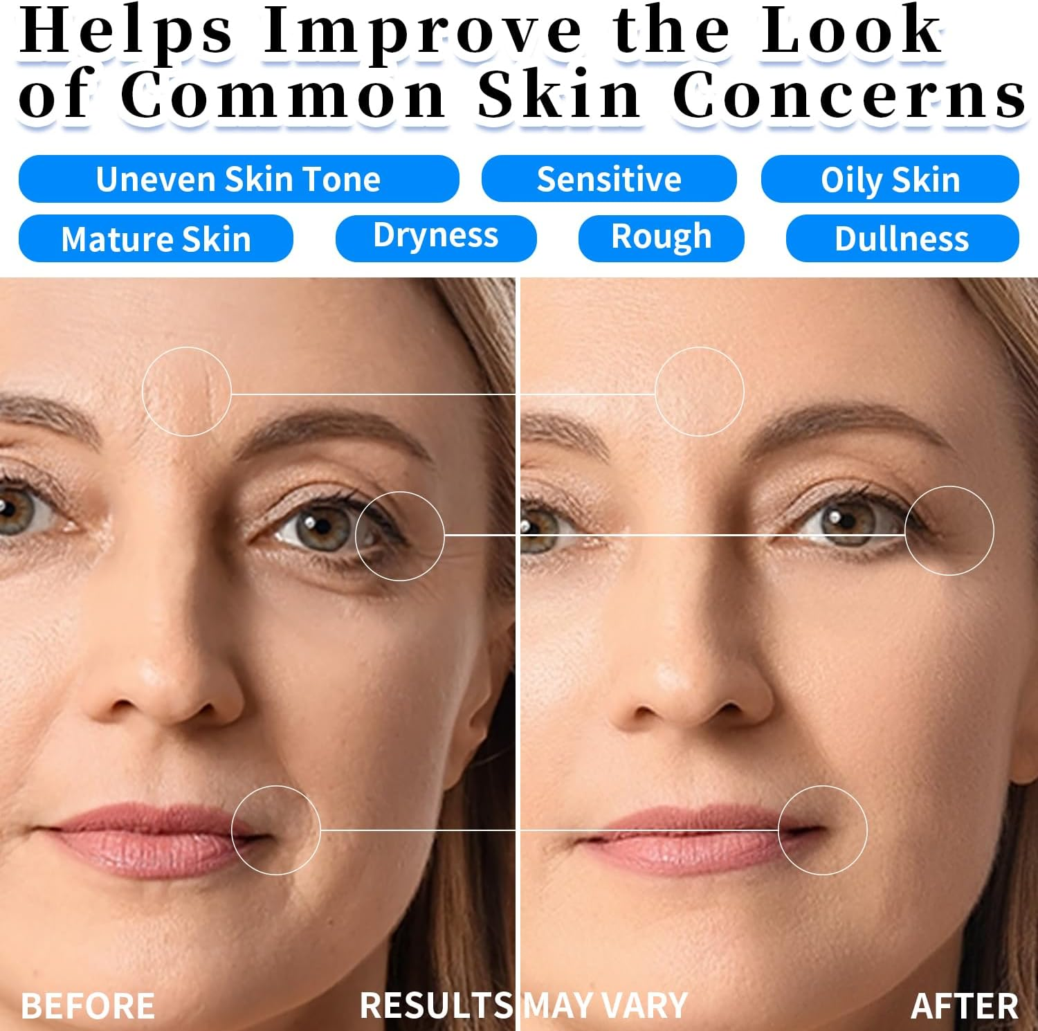 Hyaluronic Acid Serum with Collagen Vitamin E Oil for Skin Care, Hydrating, Brightening Serum for Face anti Aging for All Skin Types Daily Use 30Ml image number 2