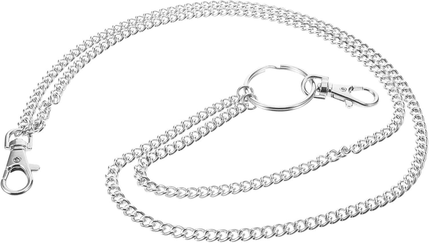 GLSTOY Punk Style Men&rsquo;S Decorative Jeans Chain Belt, Multi-Layer Metal Pant Chains Hip Hop Wallet Hanging Accessory for Street Dance and Casual Wear image number 1