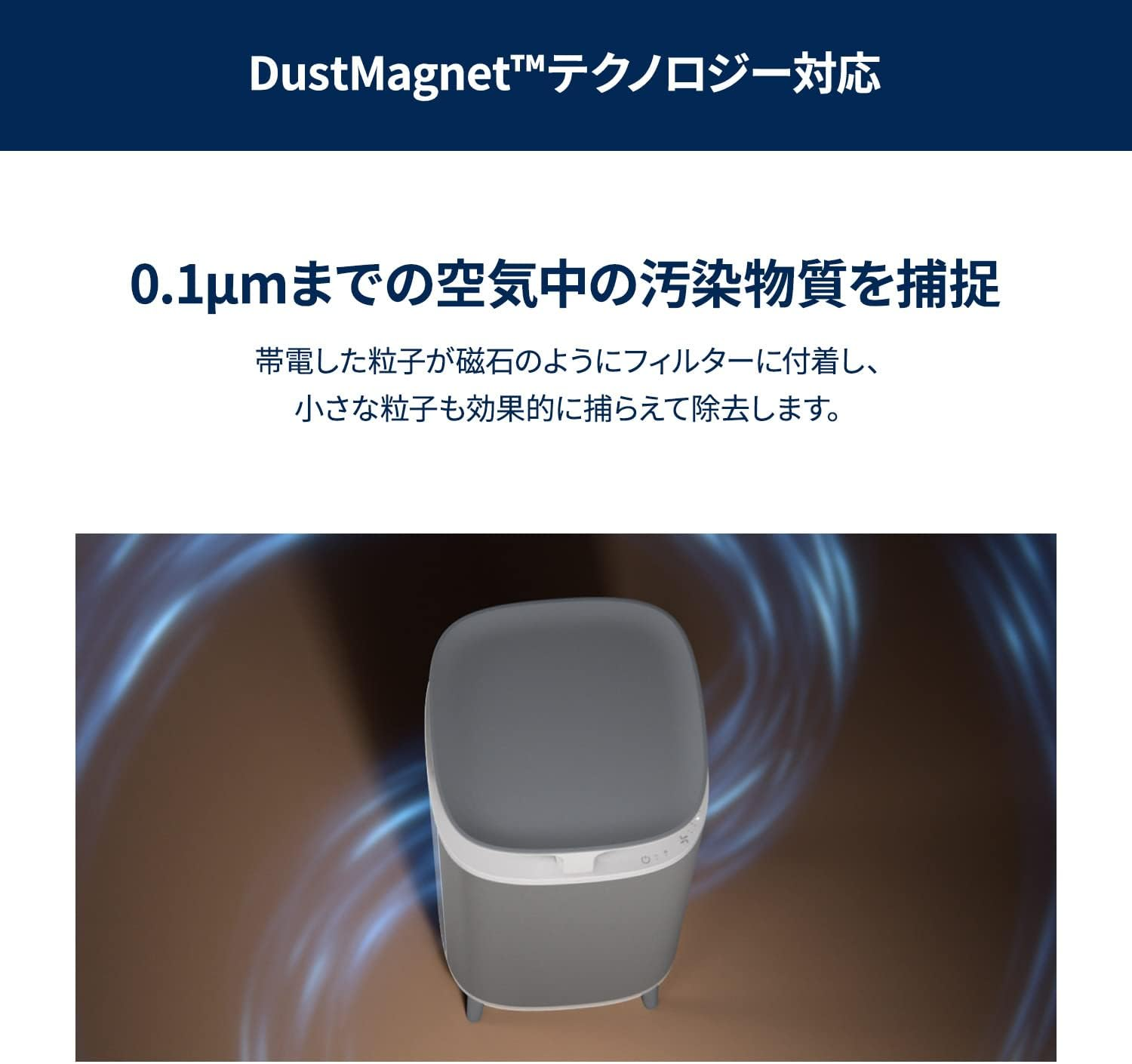 Blue Air Purifier 108358 Dust Magnet 5400 Series Replacement Combo Filter image number 2