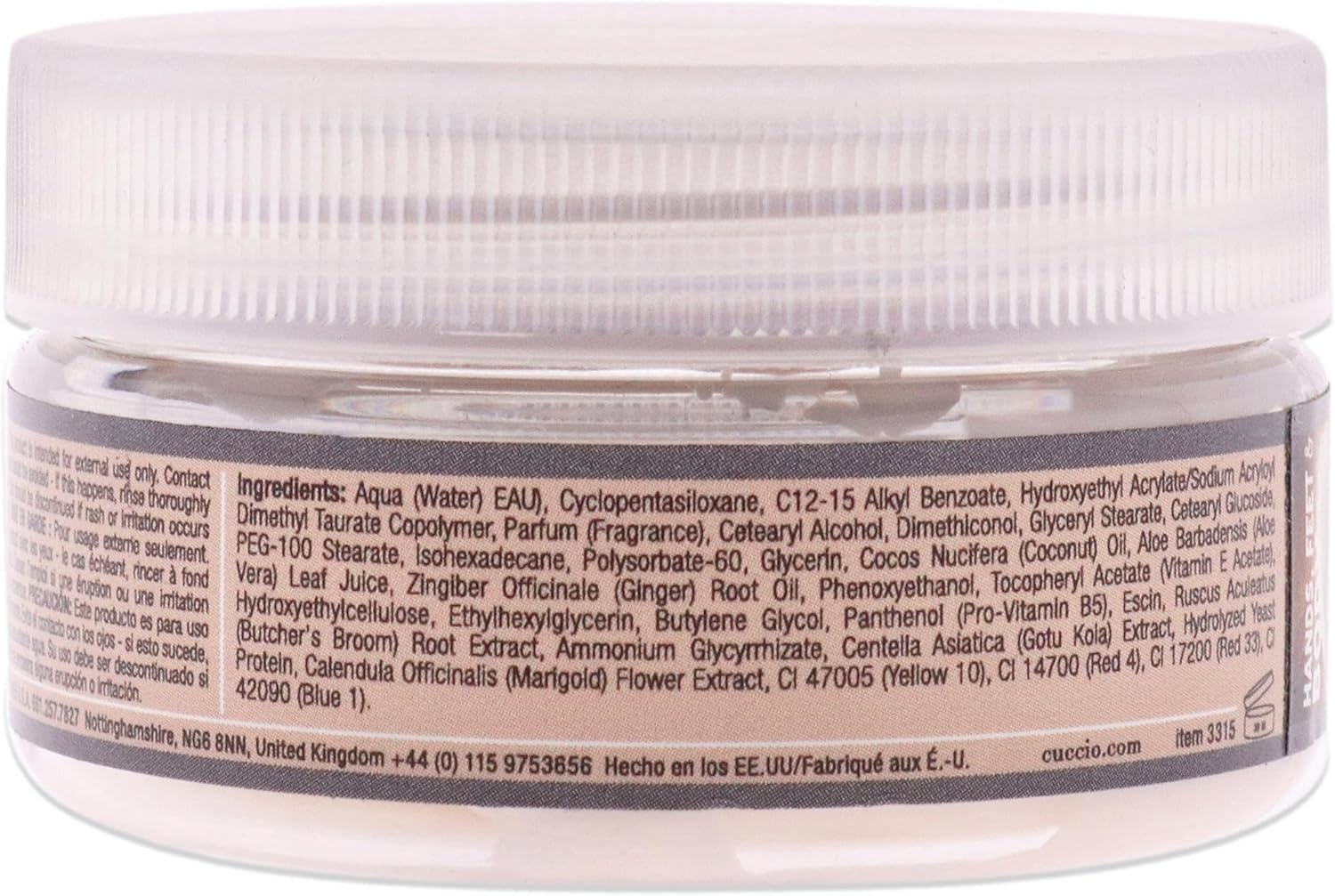 Cuccio Naturale Butter Babies - Ultra-Moisturizing, Renewing and Scented Cream - Deep Hydration for Dry Skin Repair - Made with All Natural Ingredients - Coconut and White Ginger - 42 G Body Butter image number 3