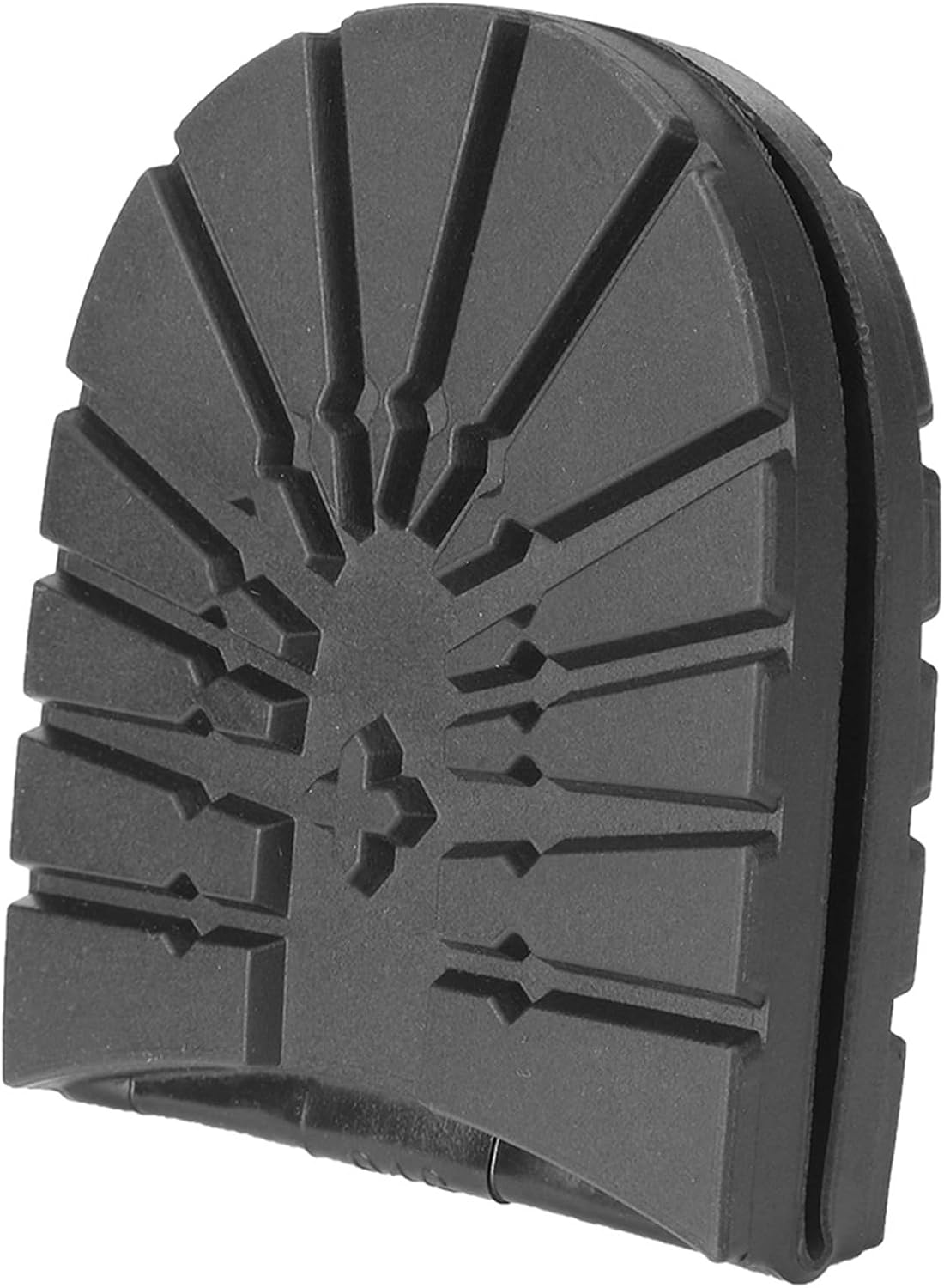 Rubber Anti-Slip Heel Soles for Shoe Repair, Boot Accessories, Black image number 5